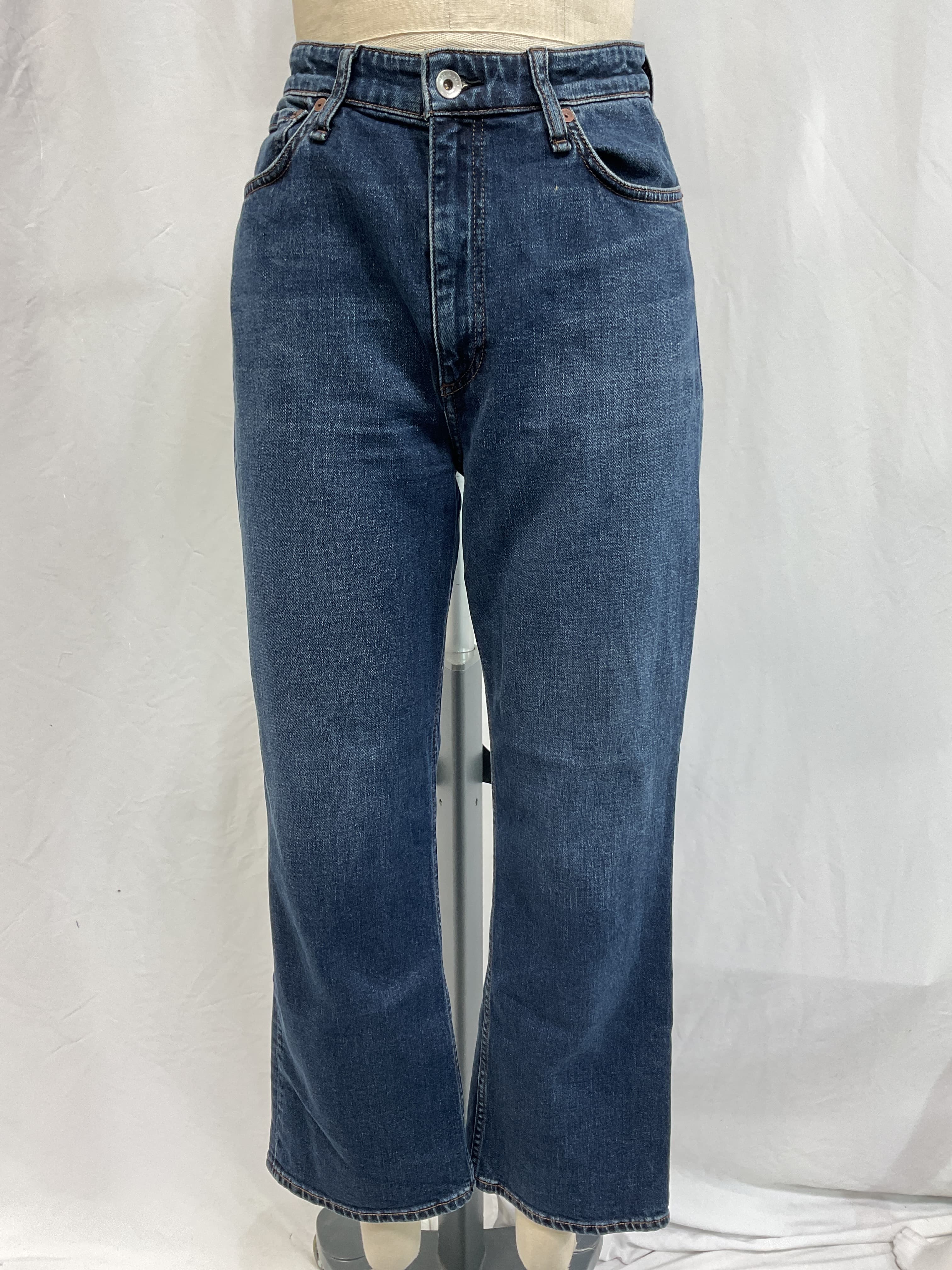 Casey High Rise Ankle Flare In Chelsea - Image 4