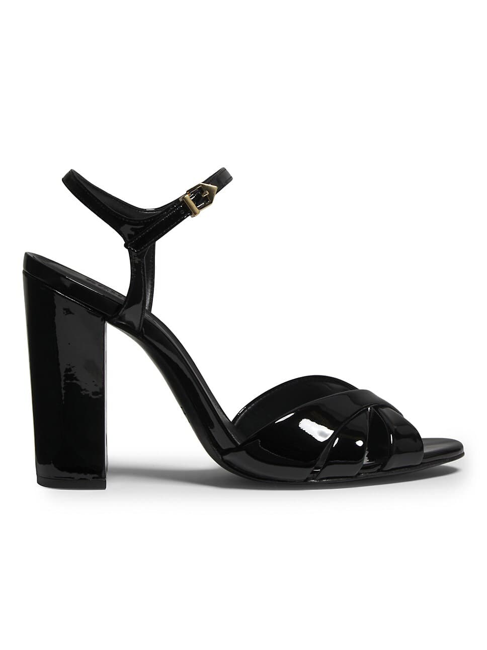 Keefa 100mm Patent Leather Sandals - Image 1