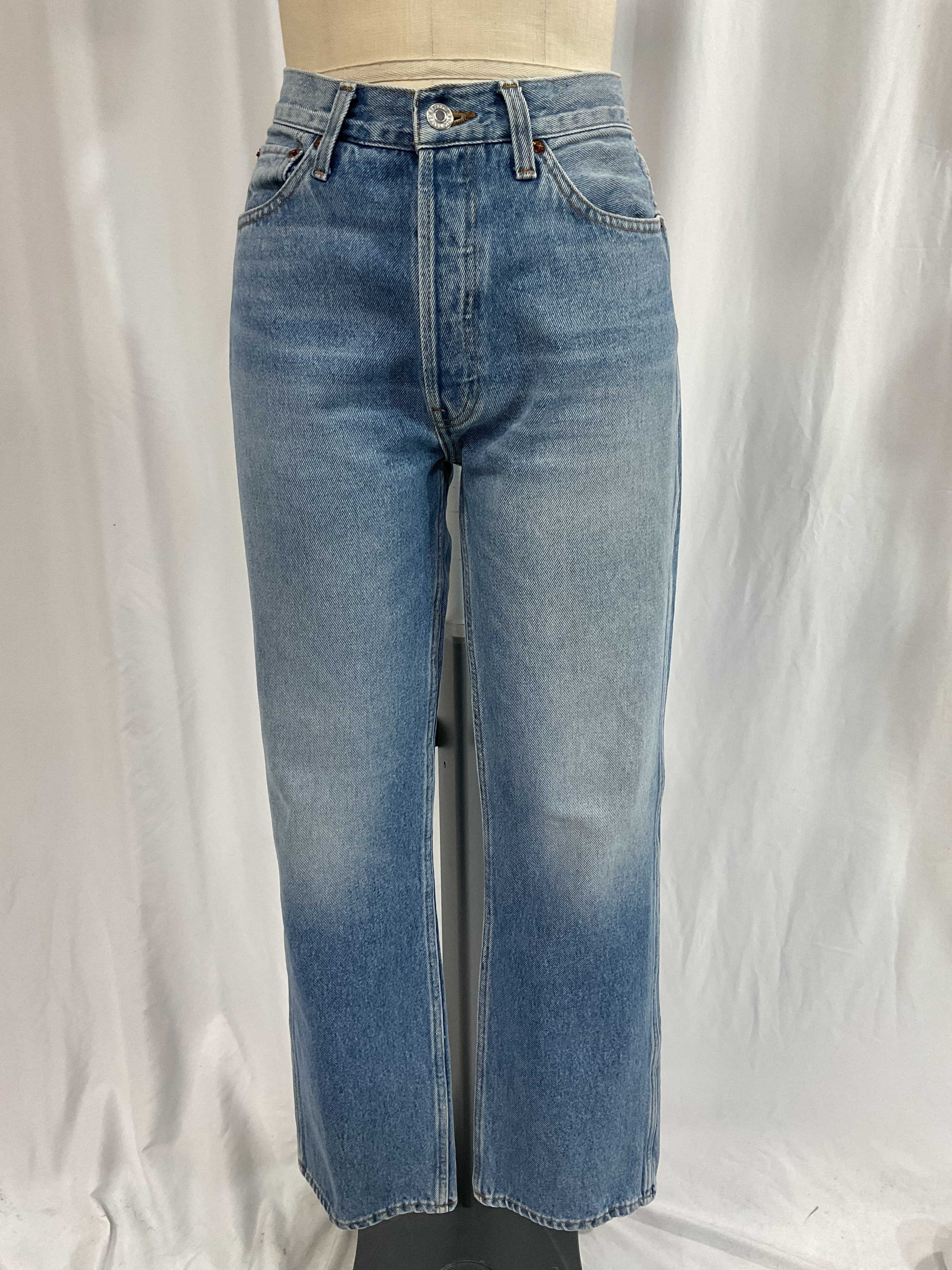 90s High Rise Loose Jeans - Image 3
