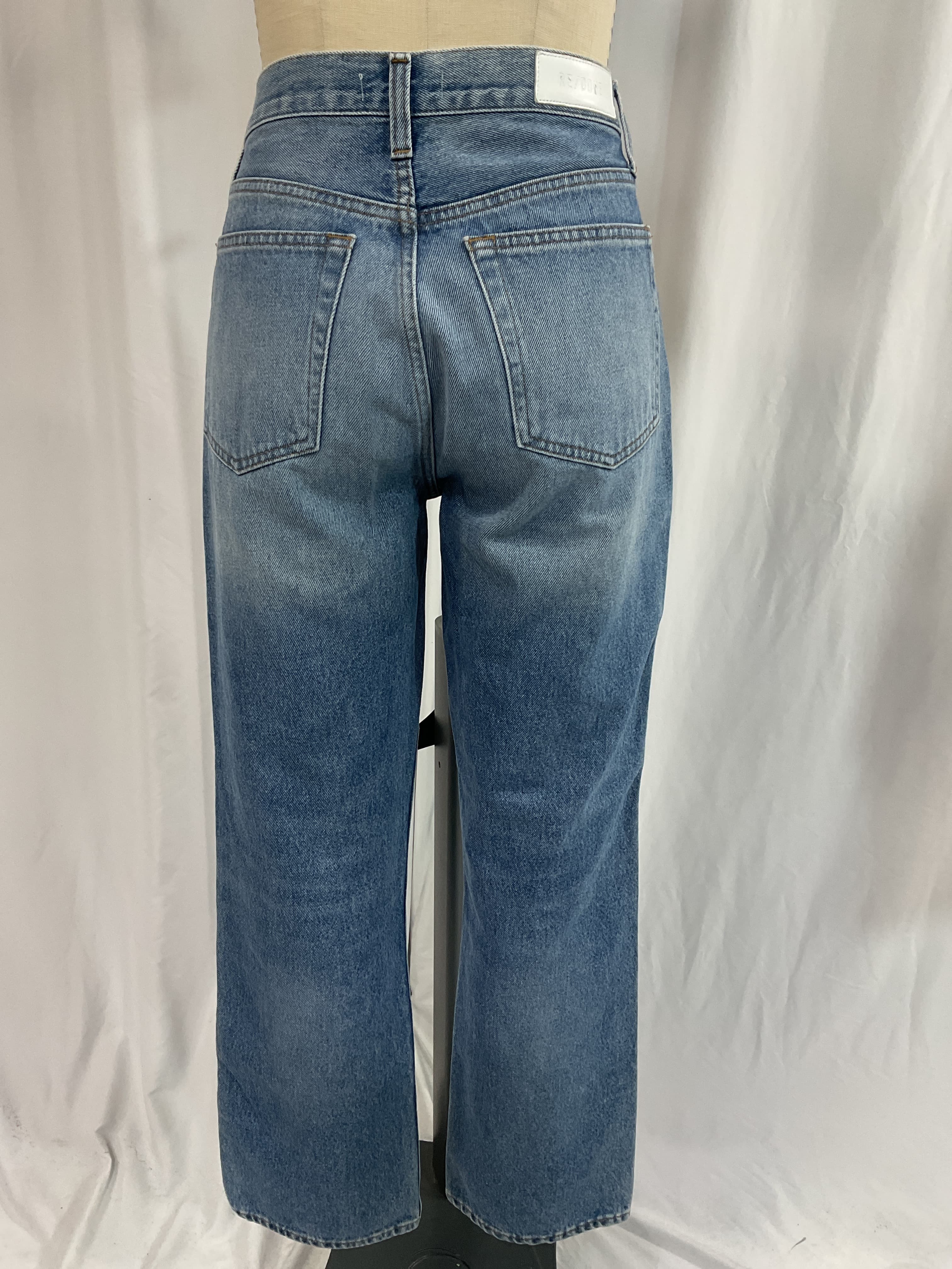 90s High Rise Loose Jeans - Image 4