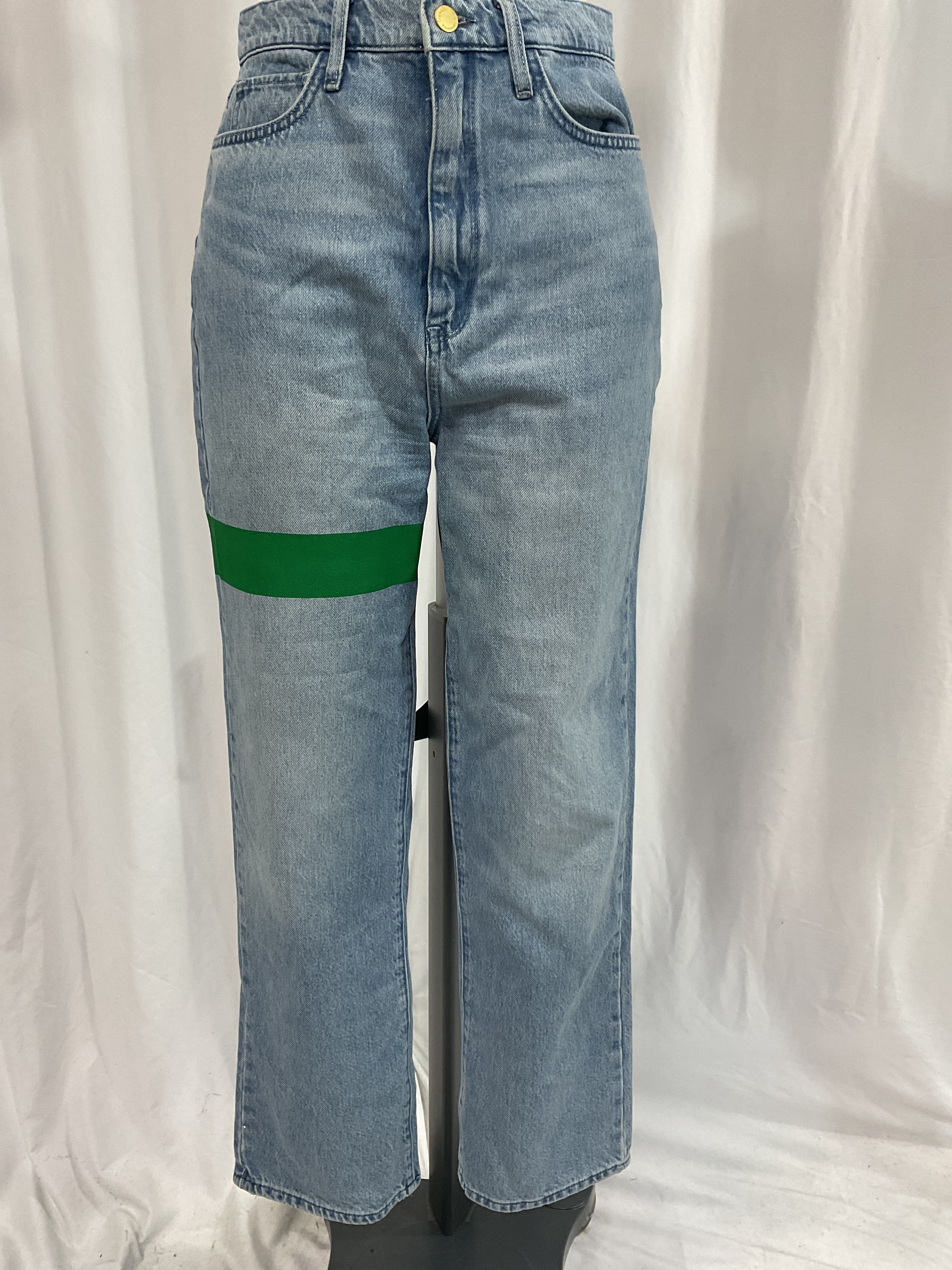Ms. Triarchy Printed High-Rise Straight-Leg Jeans - Image 3