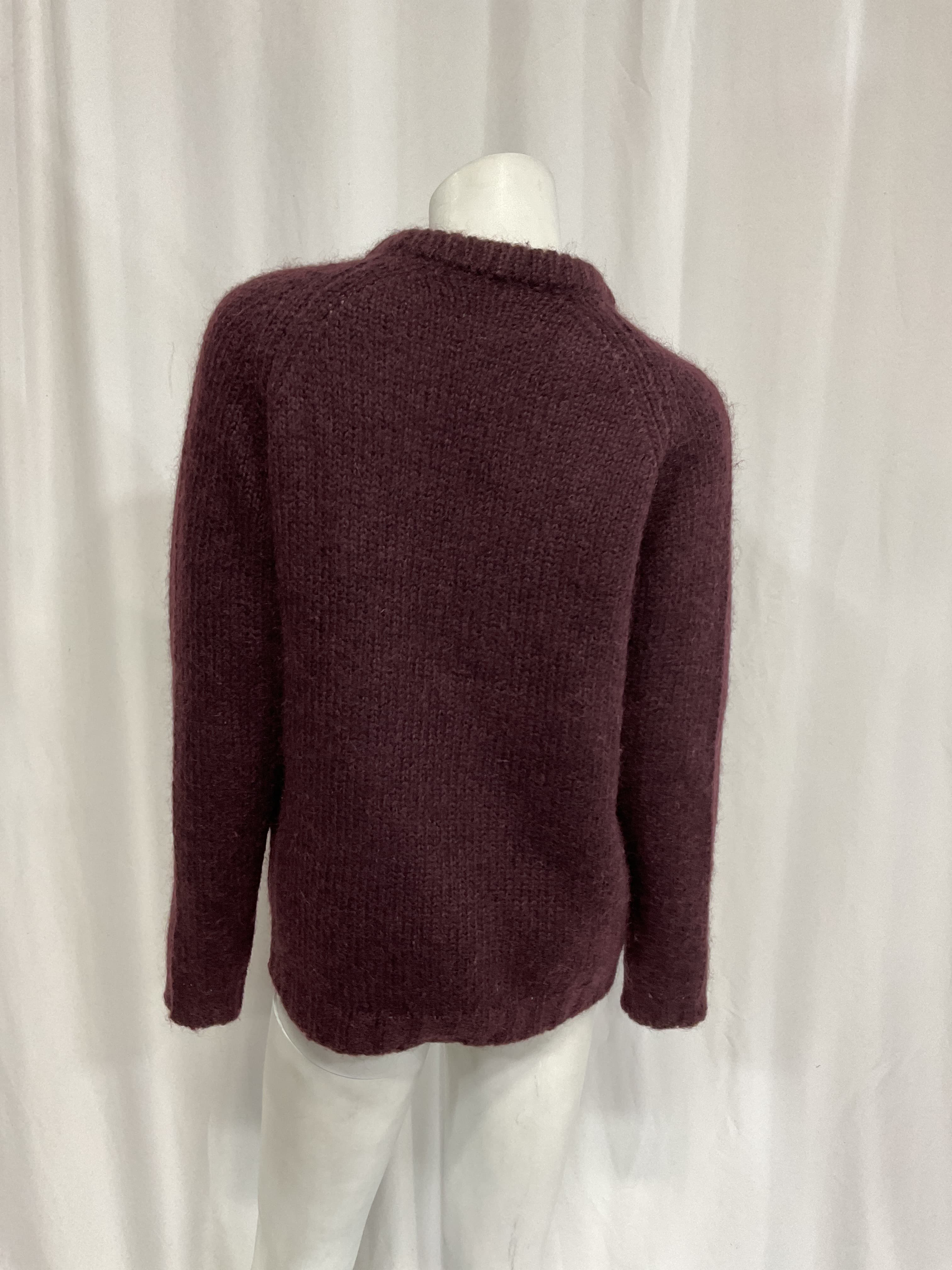Mohair V-Neck Sweater - Image 3