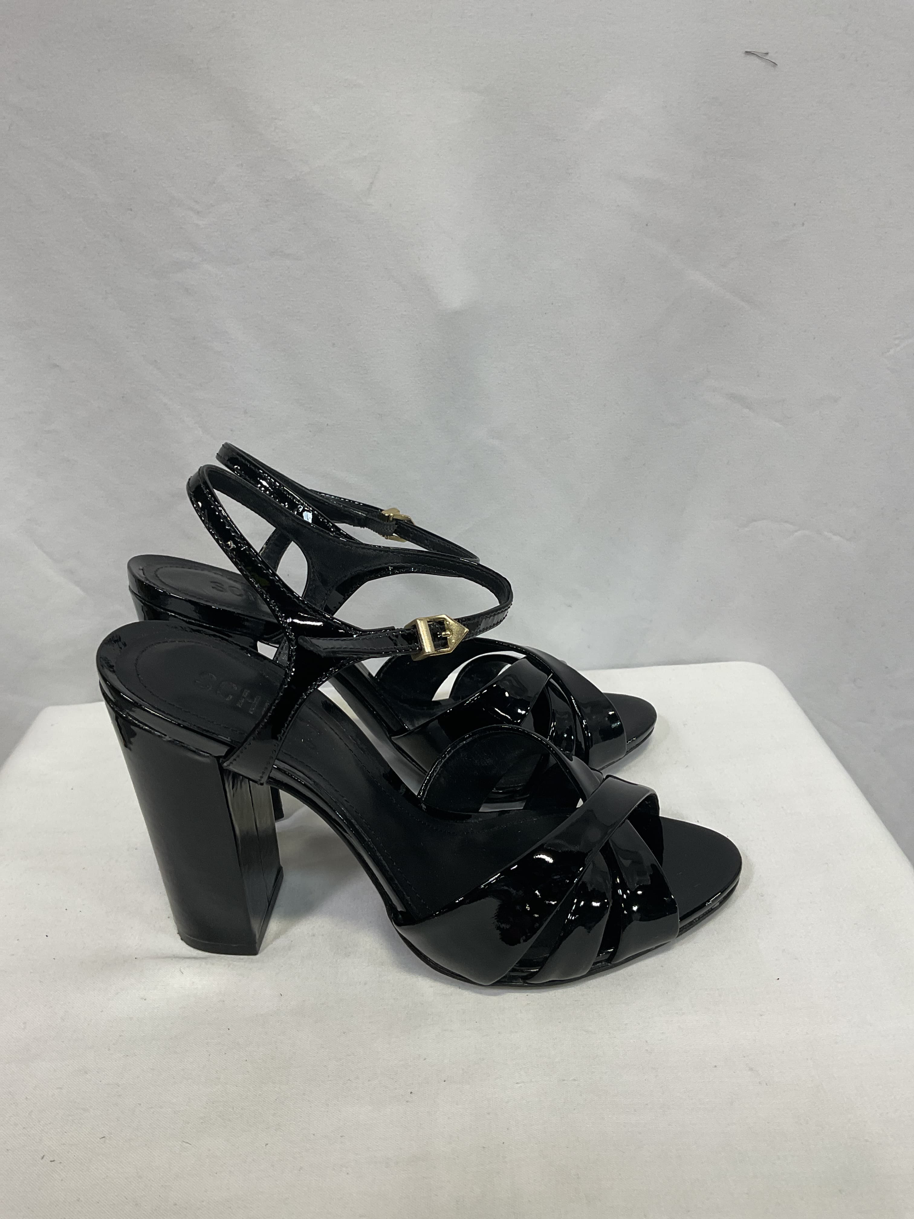 Keefa 100mm Patent Leather Sandals - Image 3