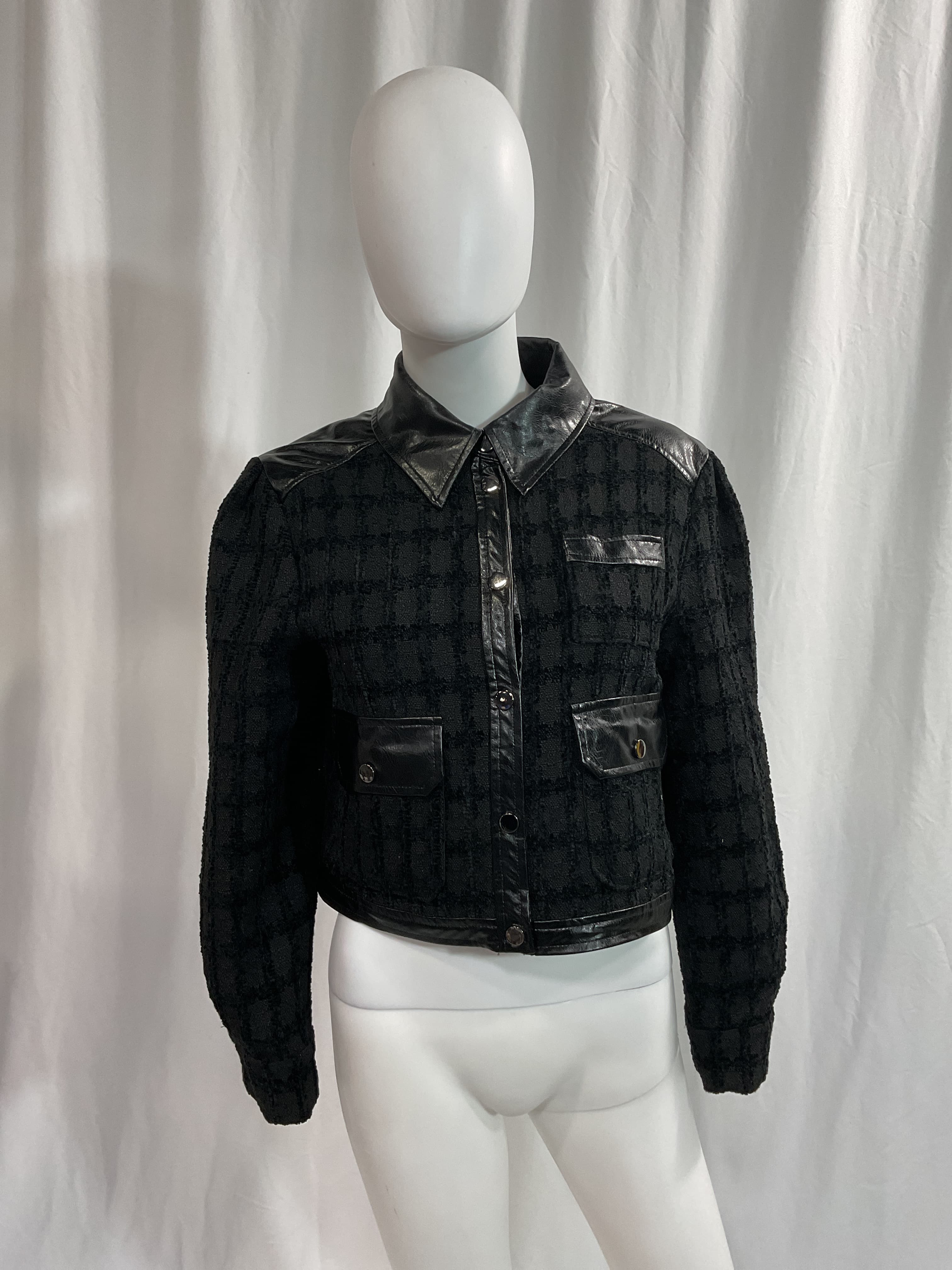 Melbrooke Mixed Media Jacket - Image 3