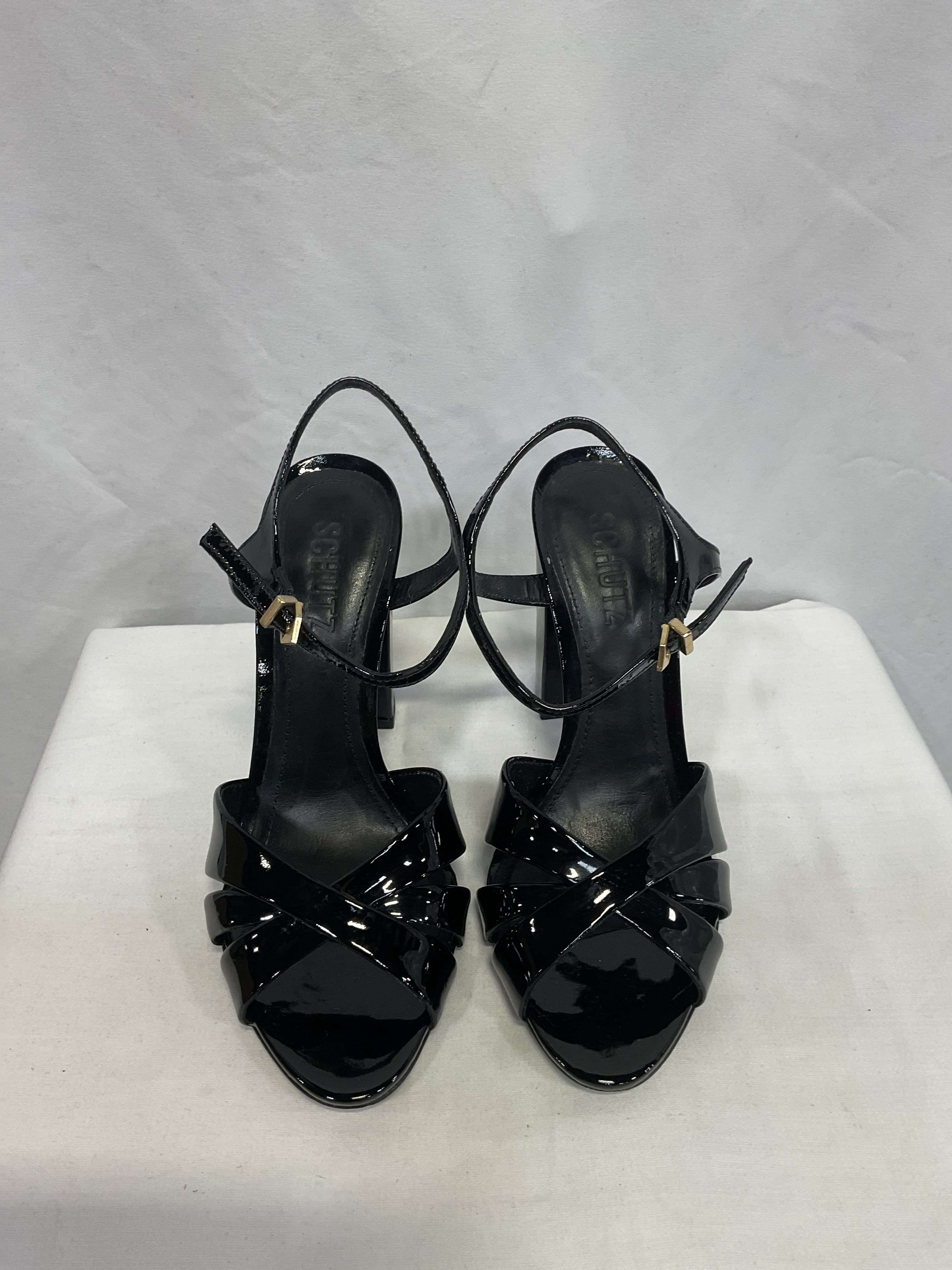 Keefa 100mm Patent Leather Sandals - Image 4
