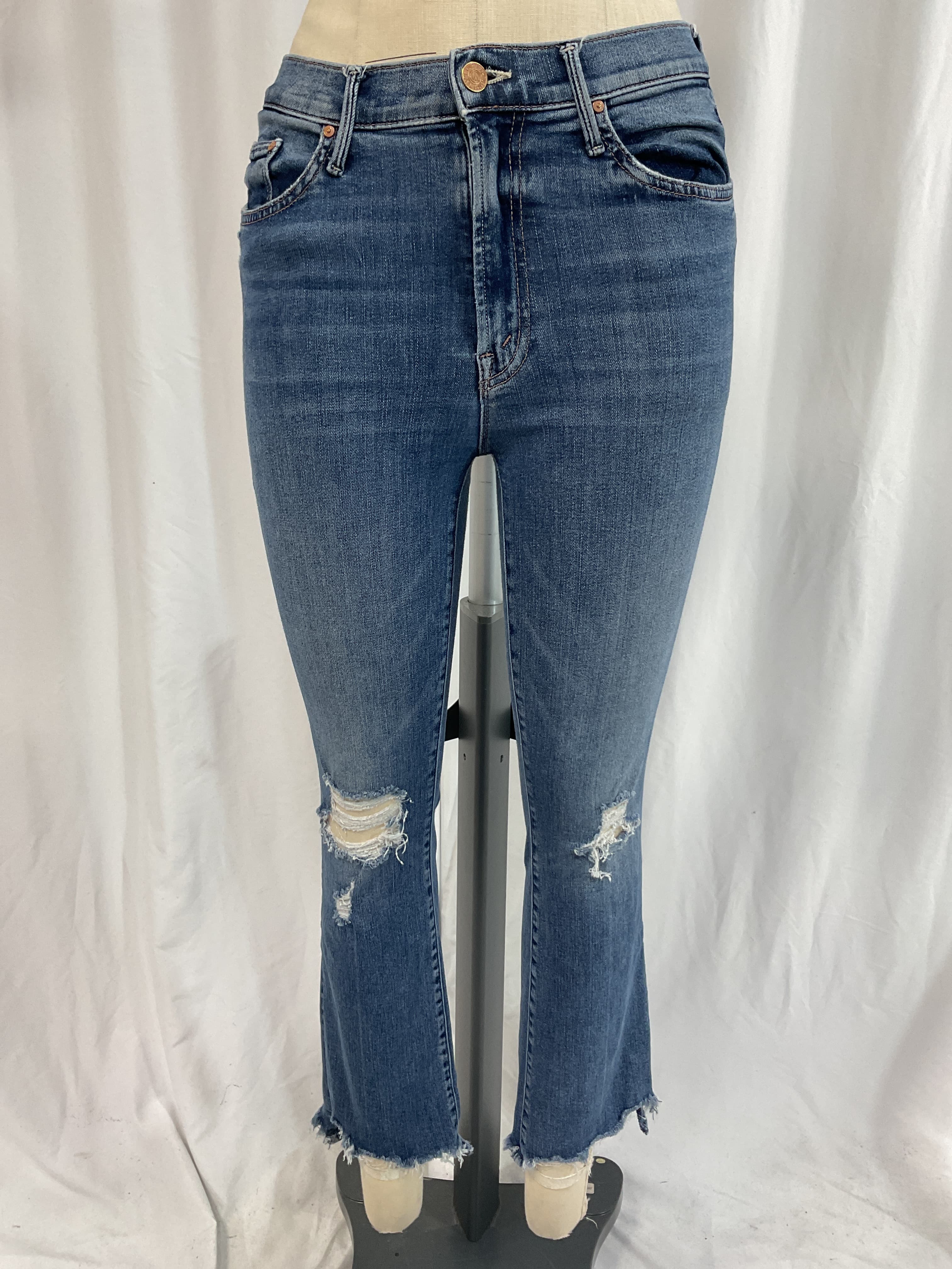 The Insider High Rise Cropped Straight Leg Jeans - Image 3