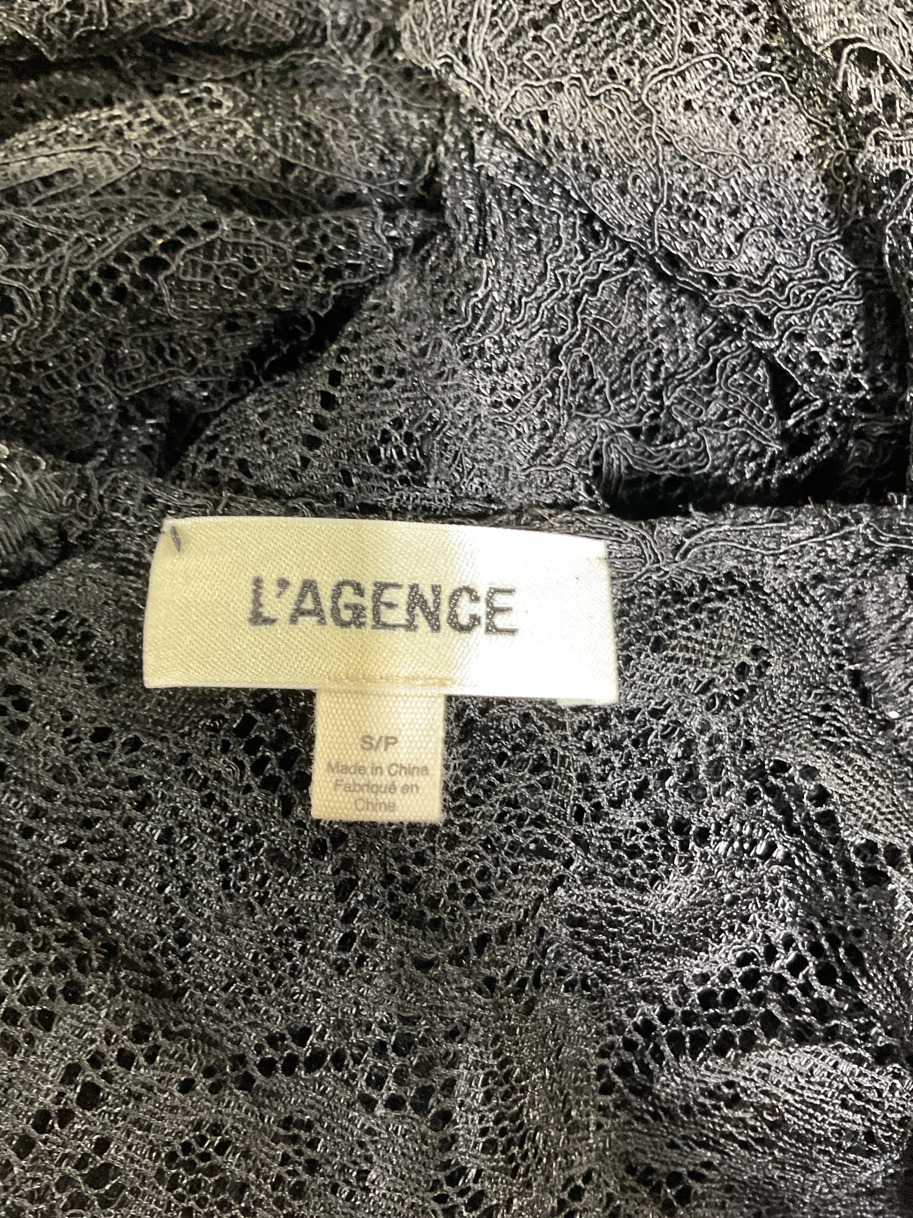 Ali Lace Jumpsuit In Black - Image 3