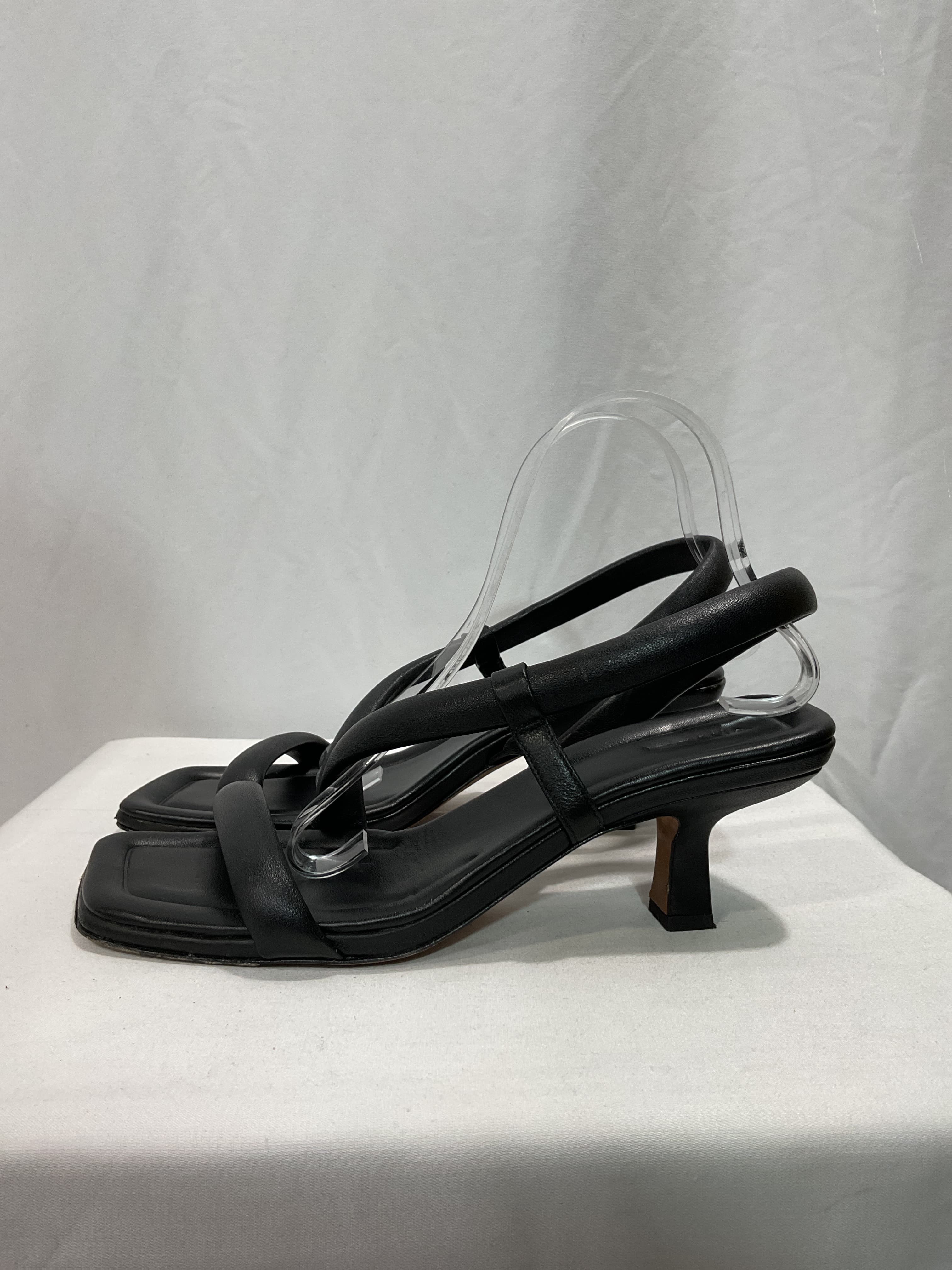 Women's Coline Slip On Slingback Mid Heel Sandals - Image 4