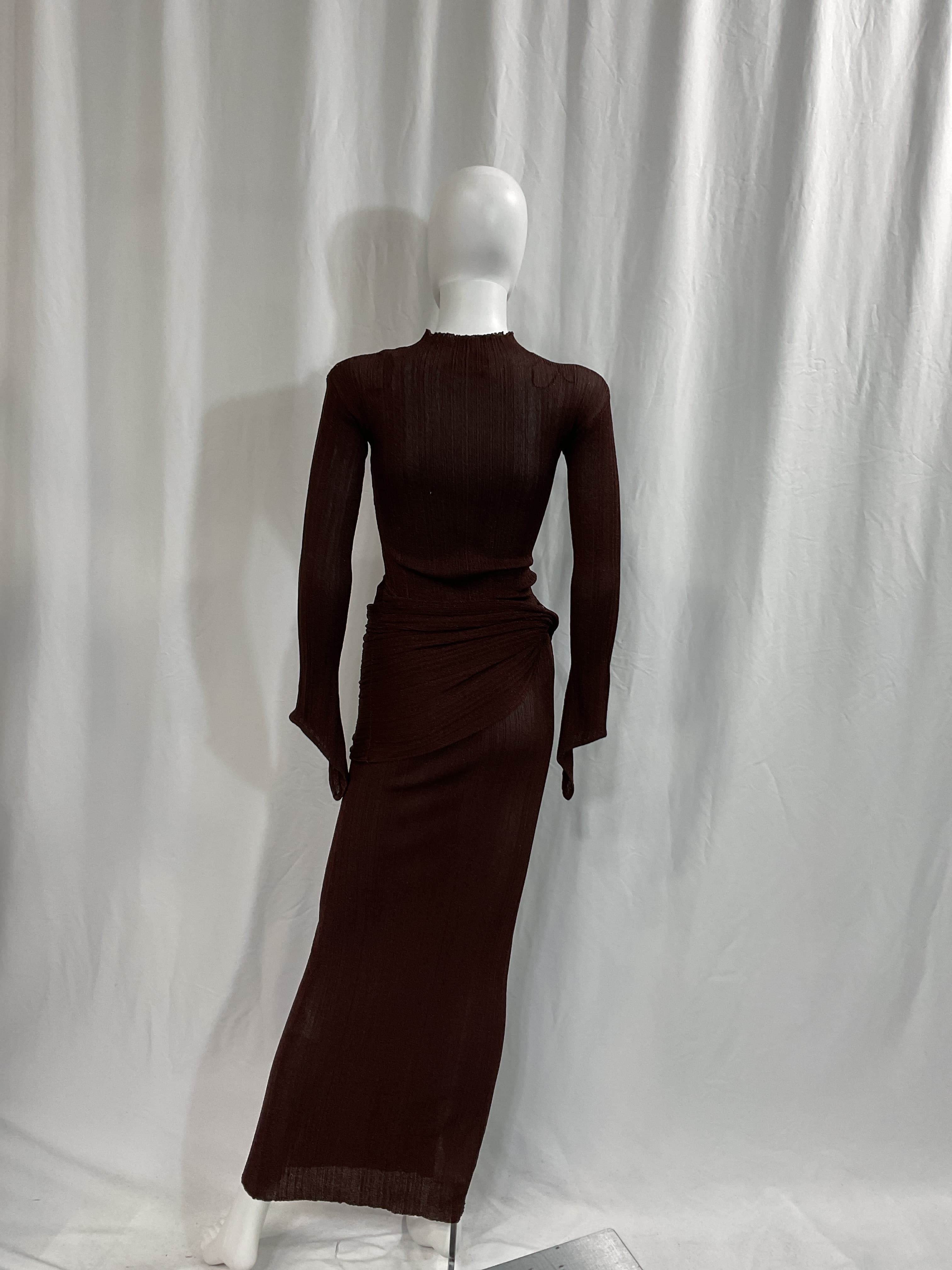 Steren Dress In Chocolate - Image 4