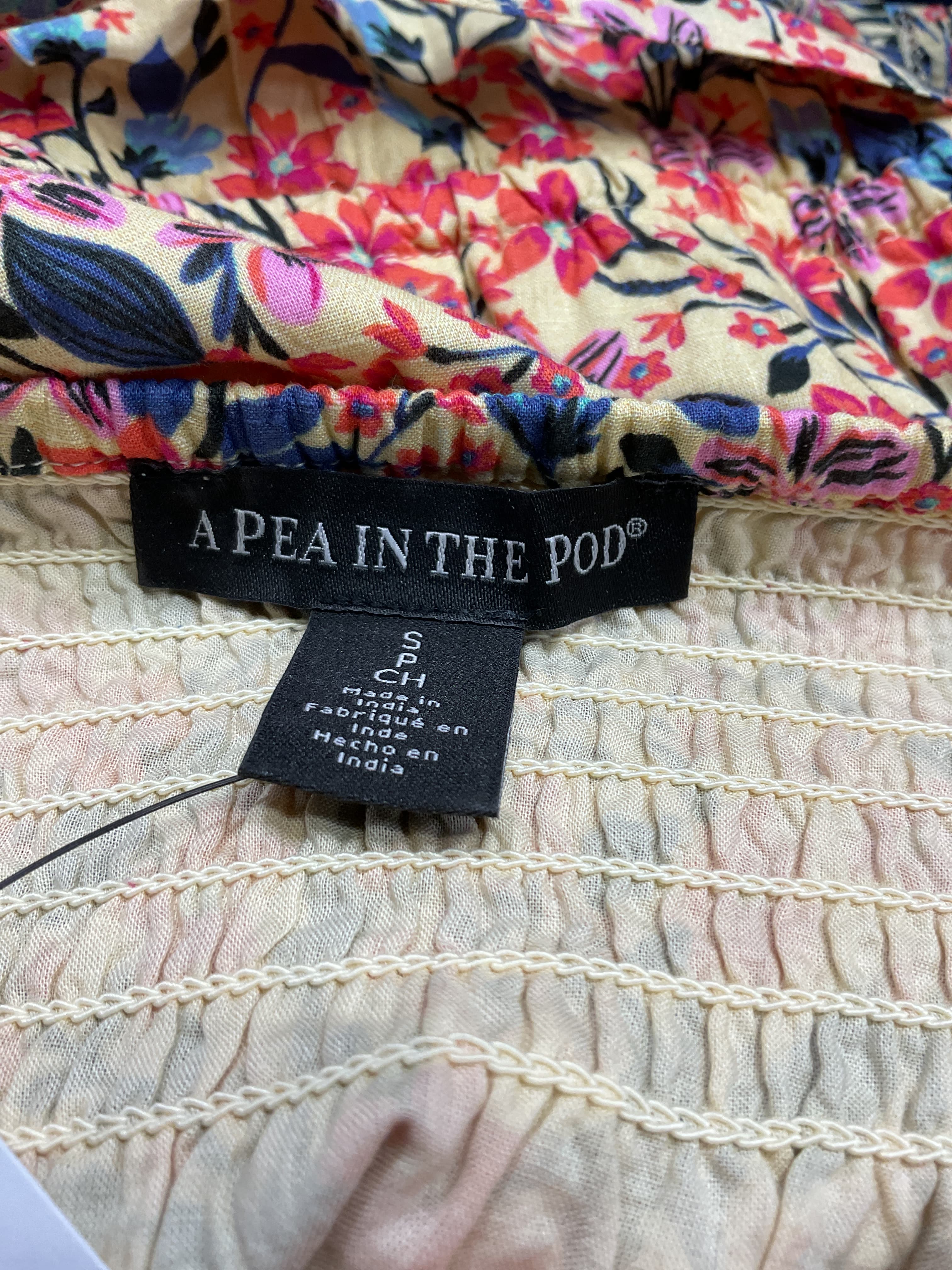 Hatch X A Pea In The Pod Smocked Yoke Tier Maxi Dress - Image 2