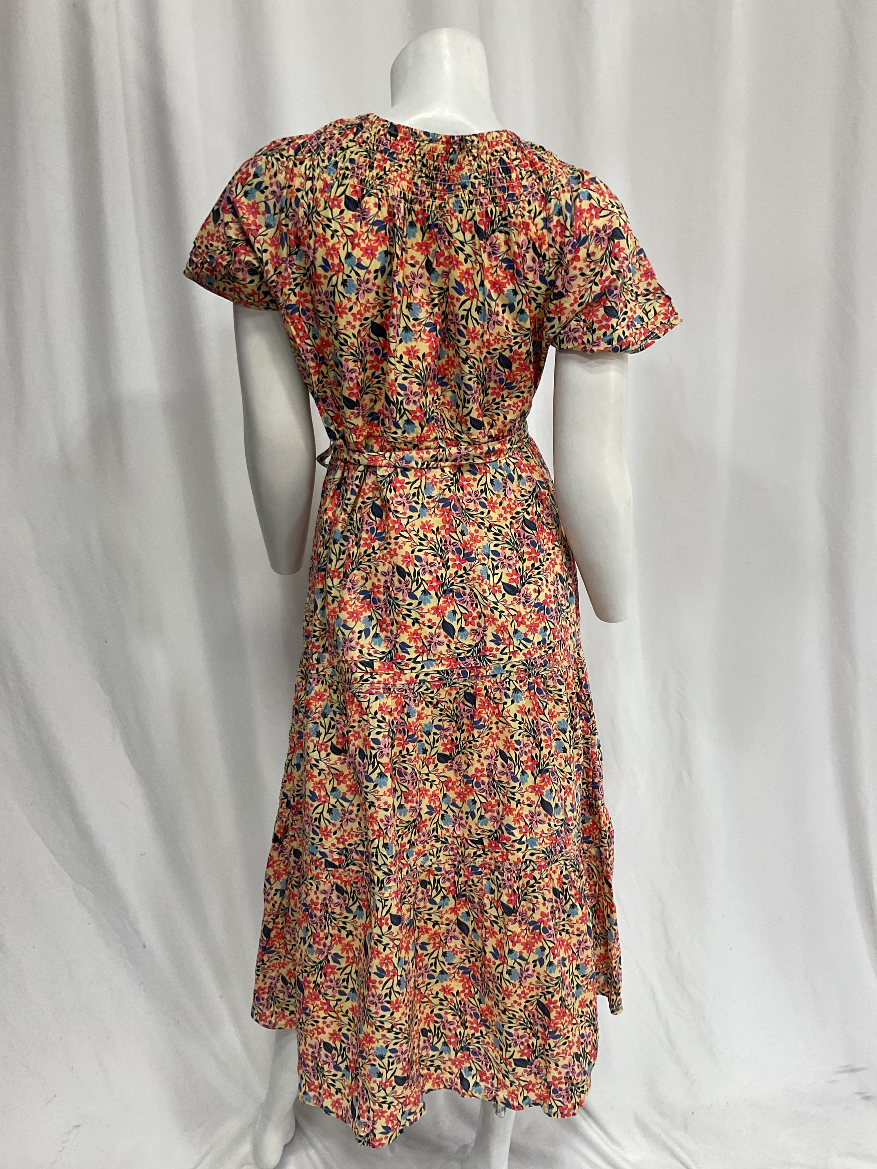 Hatch X A Pea In The Pod Smocked Yoke Tier Maxi Dress - Image 4