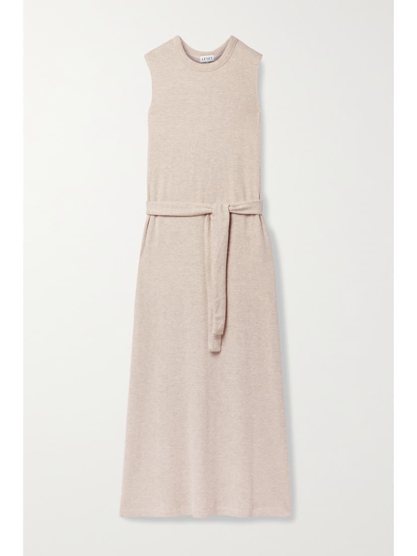 Lori Brushed Stretch-Jersey Midi Dress - Image 1