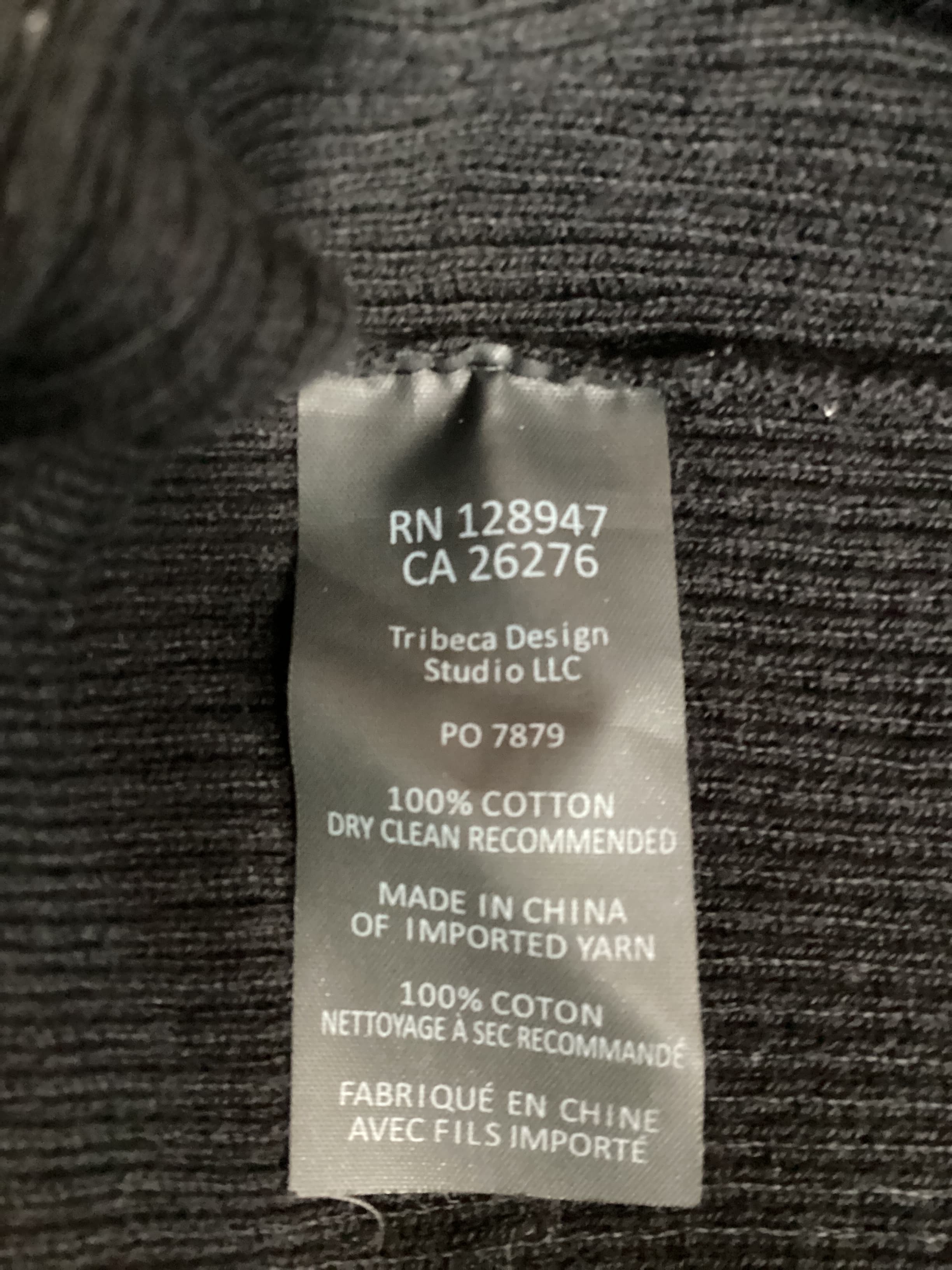 Italia Cotton Ribbed Sweater - Image 2