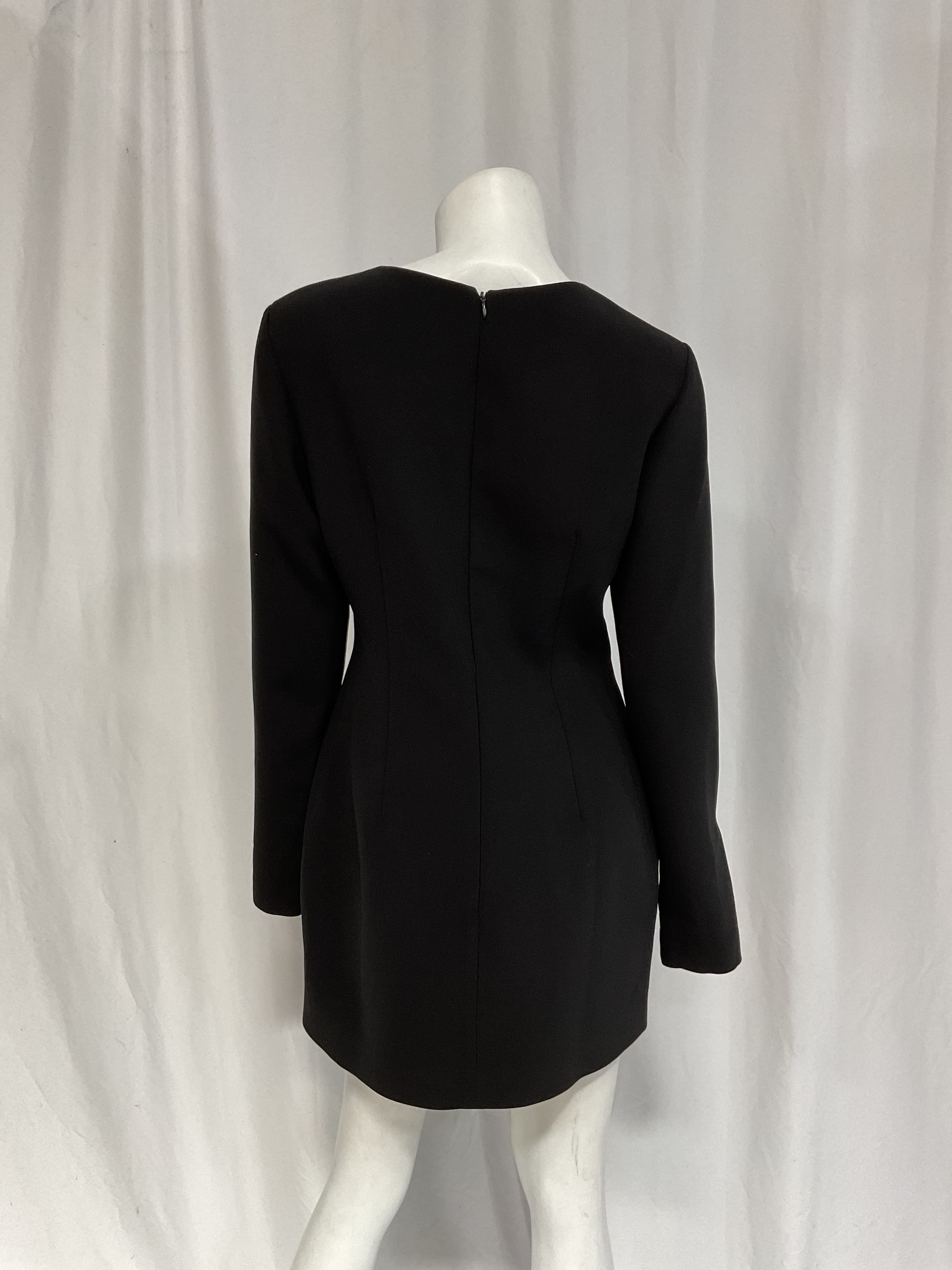 . Mercury Tie-Detailed Mini Dress - Image 2
