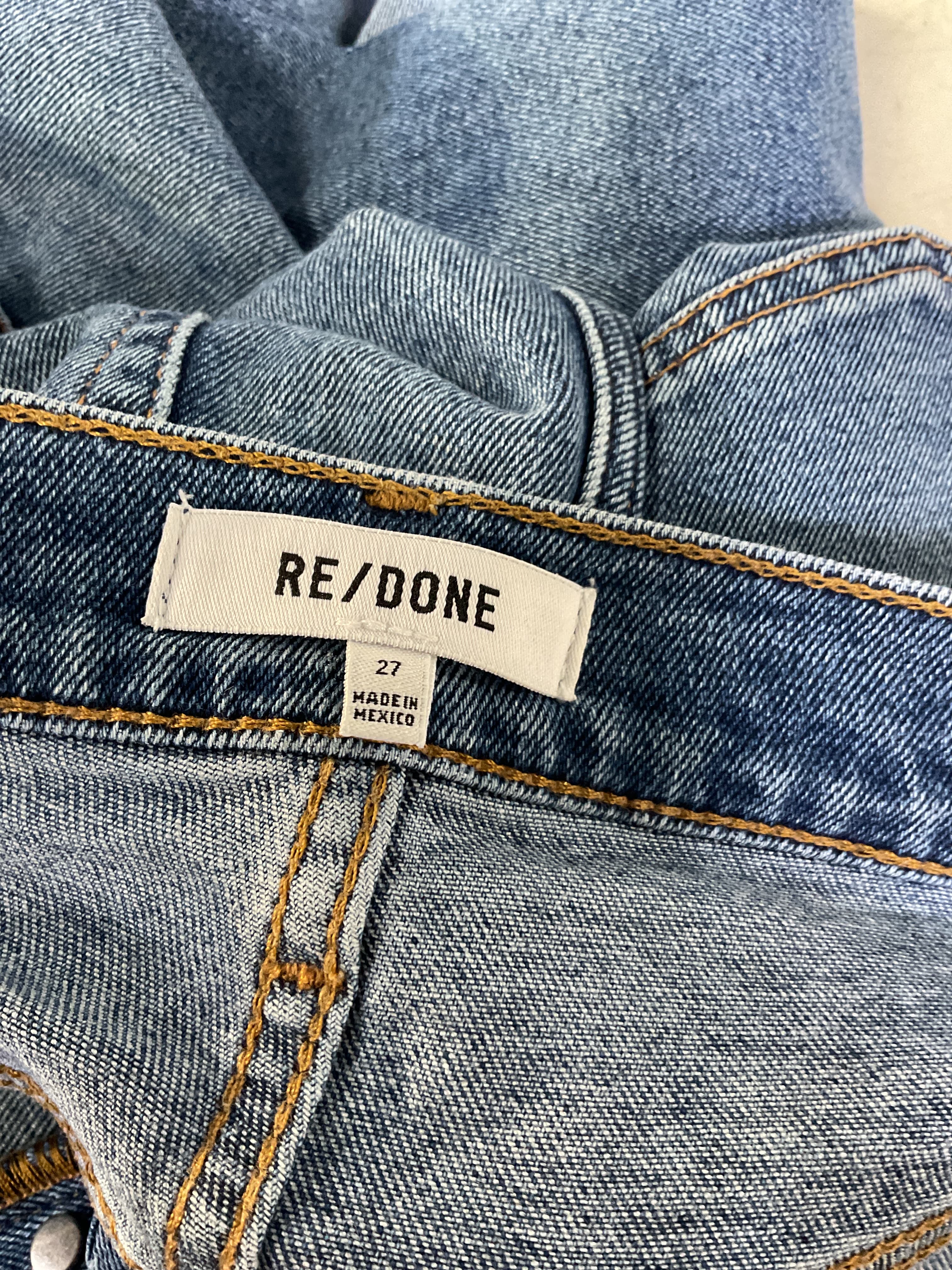 '70s High Waist Ankle Stovepipe Jeans - Image 4