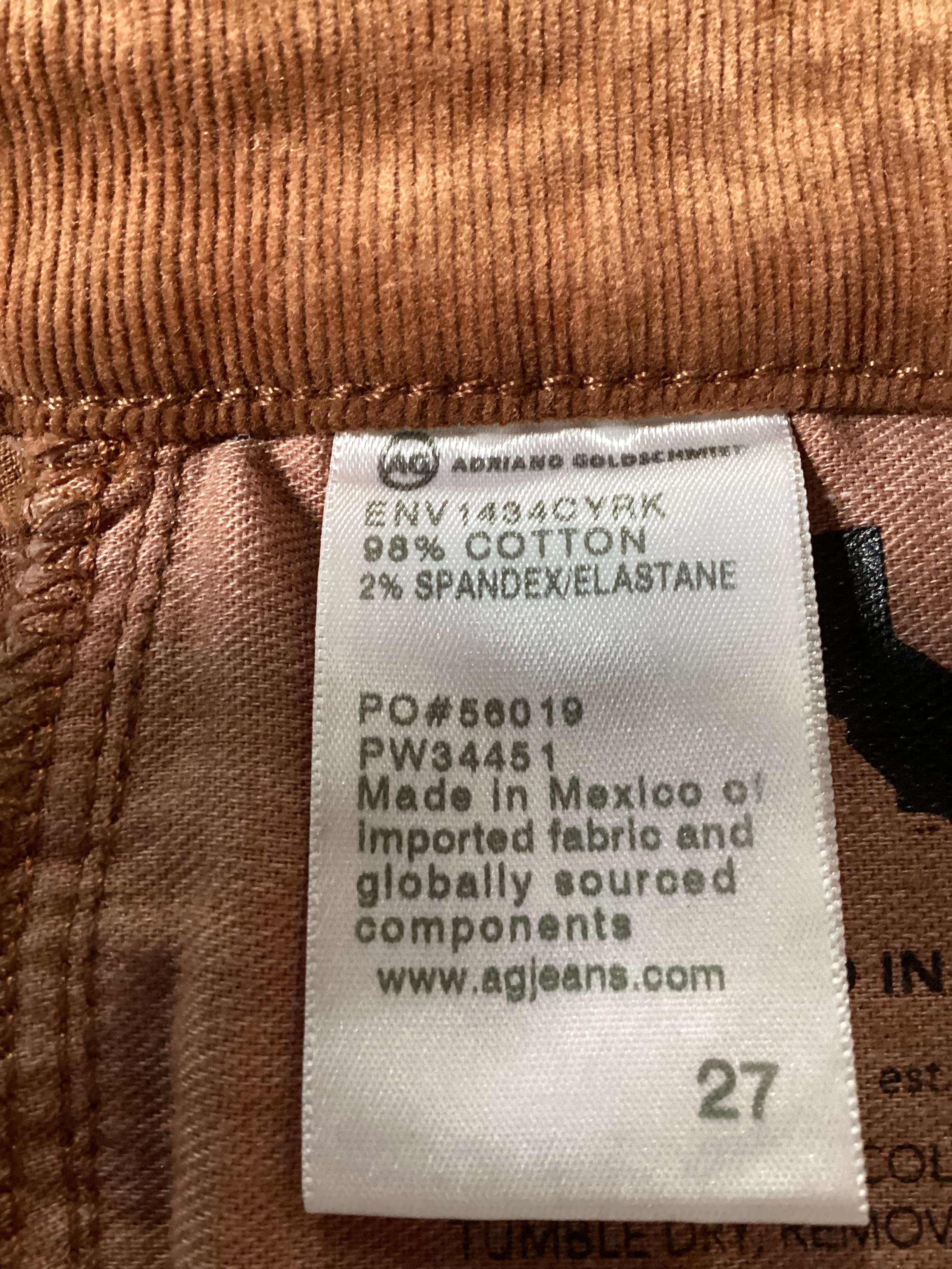 'prima' Corduroy Skinny Pants - Image 4