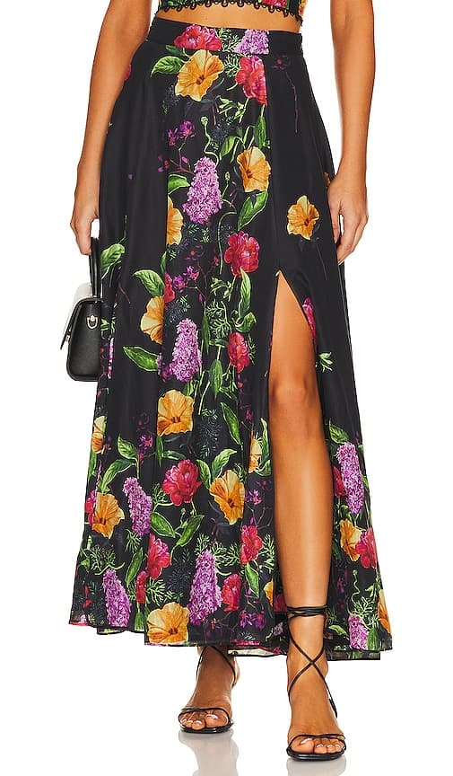 Tana Long Skirt In Black Bonita - Image 1