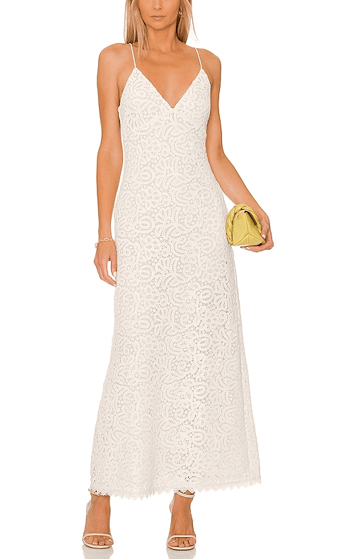 House Of Harlow 1960 X Revolve Luisia Maxi Dress In Ivory - Image 1