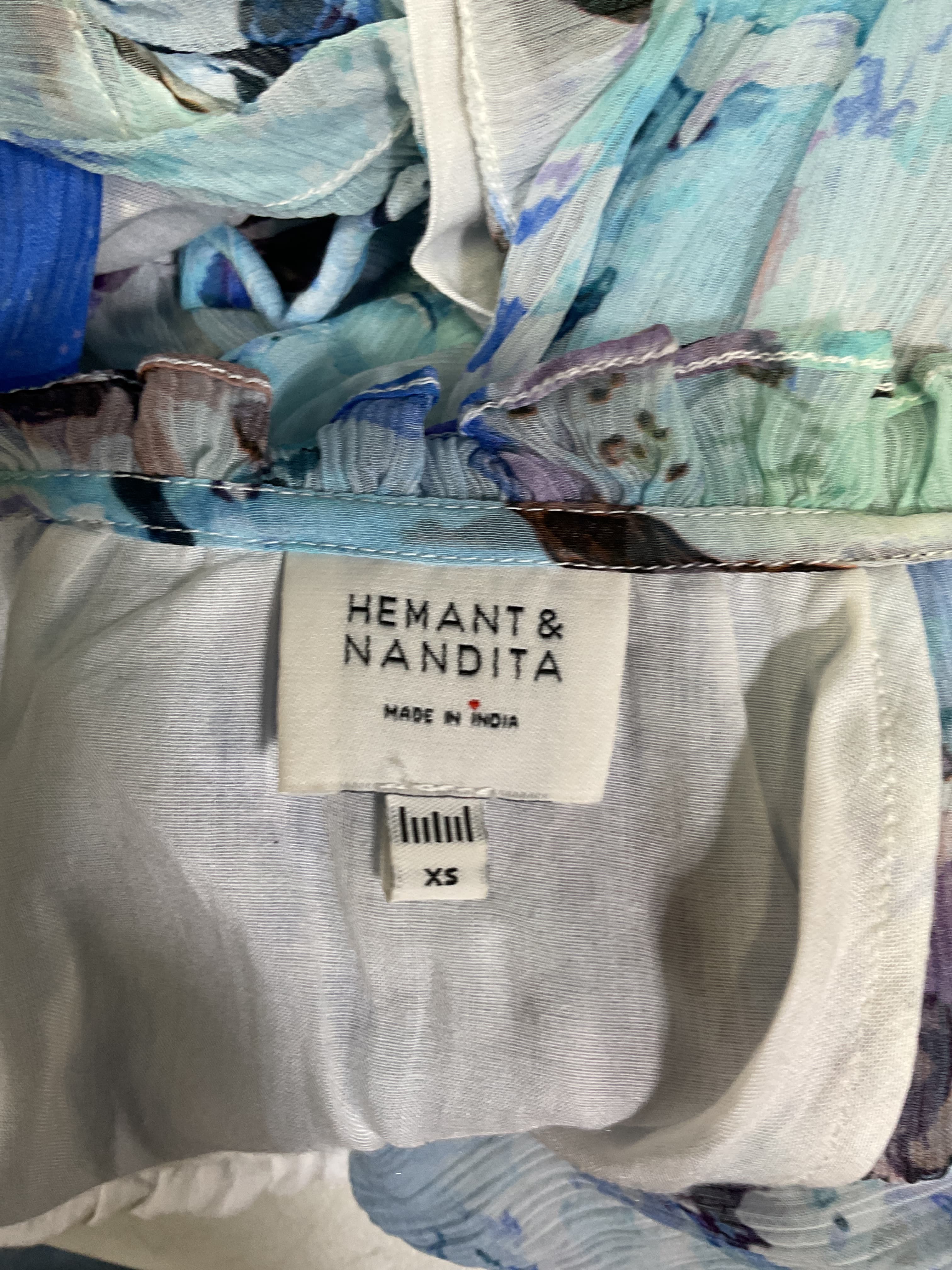 Hemant And Nandita X Revolve Teien Romper In Blue - Image 2