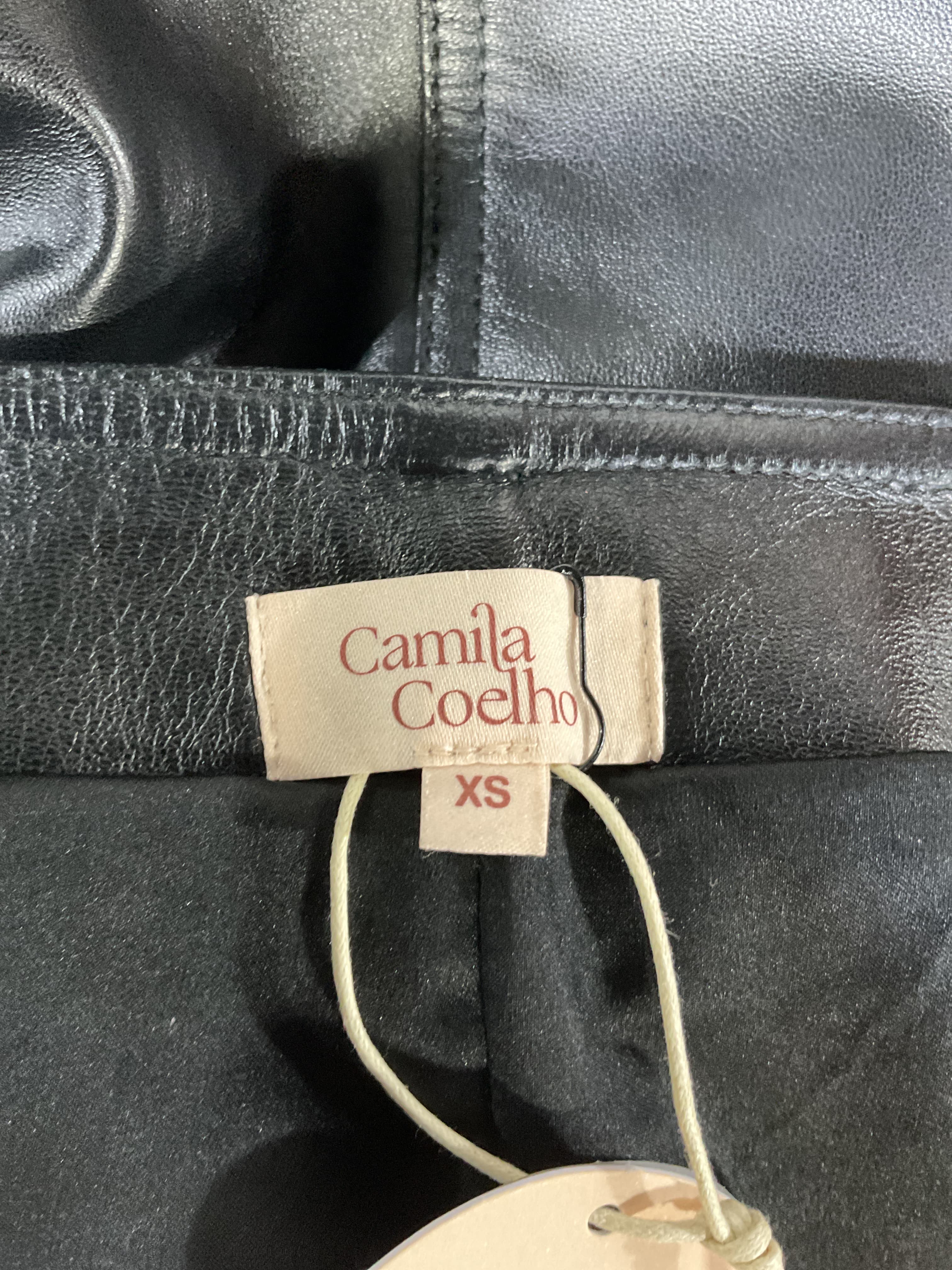 Sawyer Leather Moto Skirt - Image 2