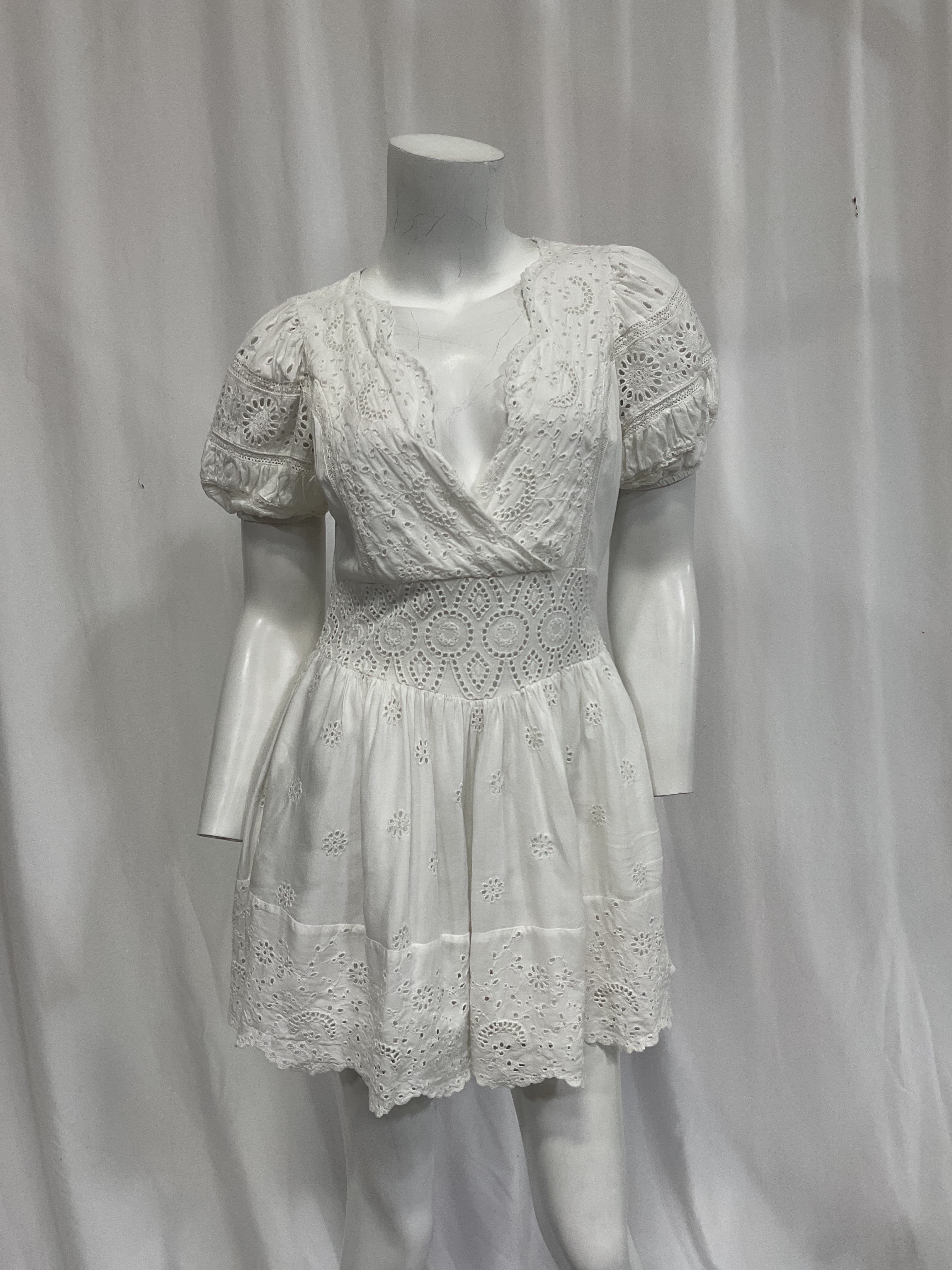 Valente Dress In Antique White - Image 2
