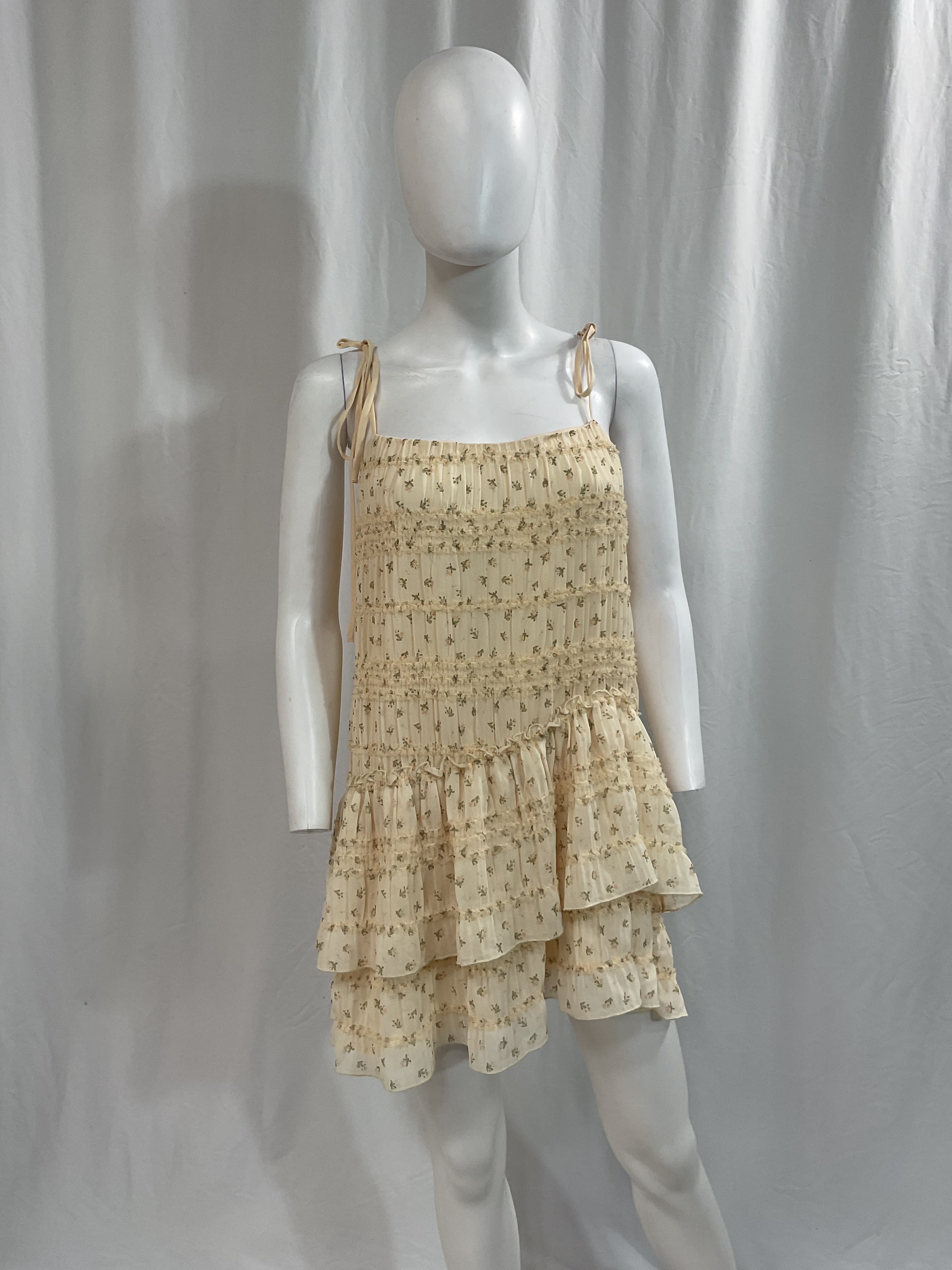 Waverly Mini Dress In Ditsy Floral - Image 4