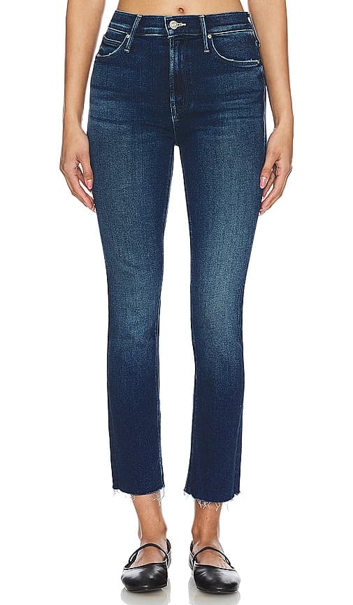 The Mid Rise Dazzler Ankle Fray In C'est La Vie - Image 1