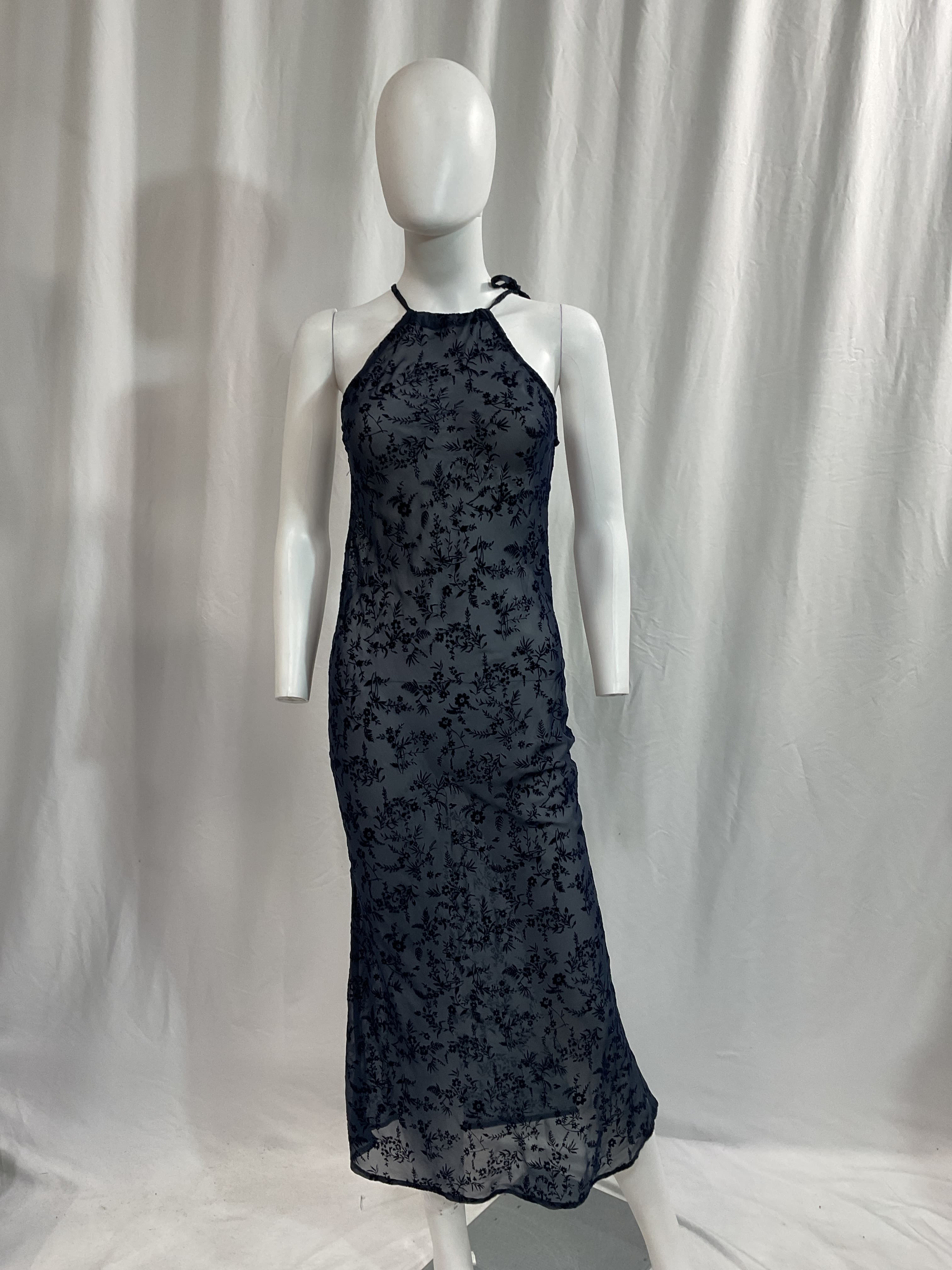 Folegandros Dress In Navy - Image 2
