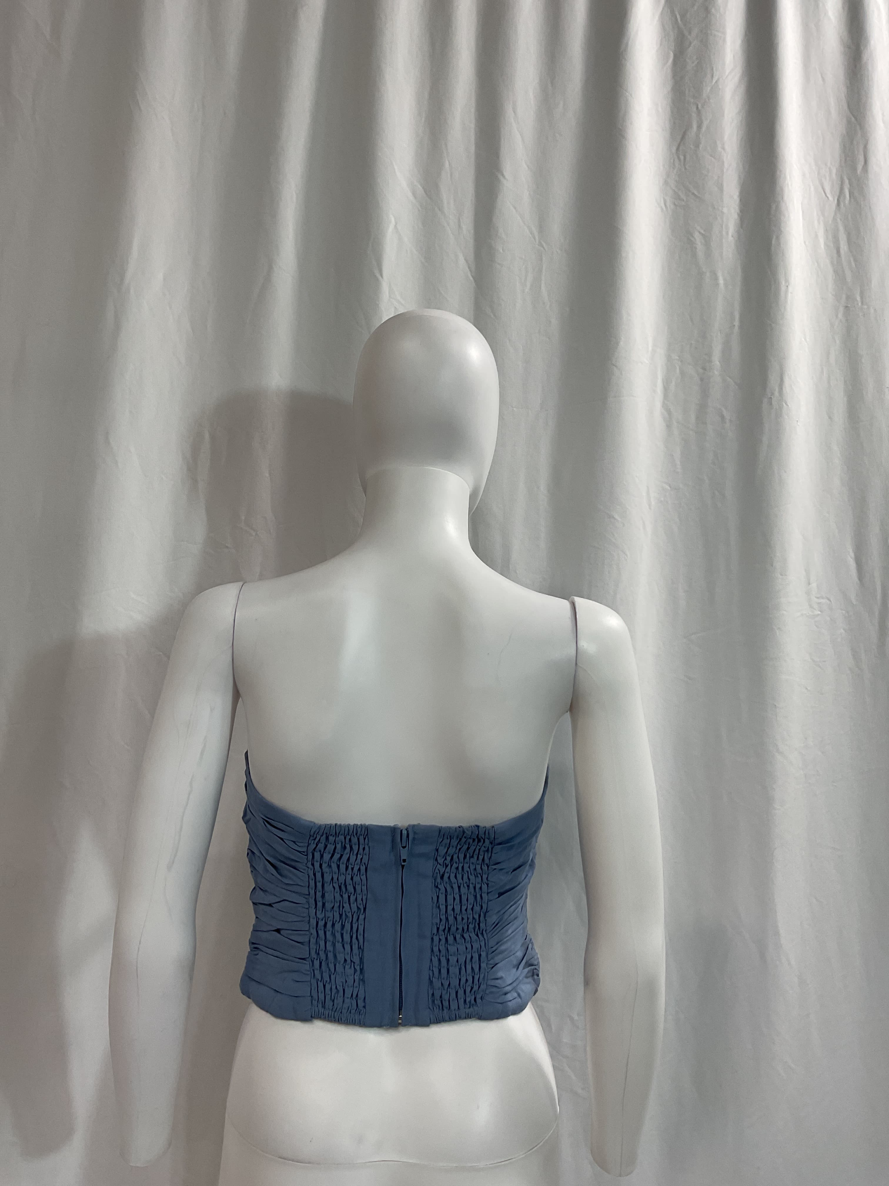 Nouvelle Bustier In Blue Haze - Image 2