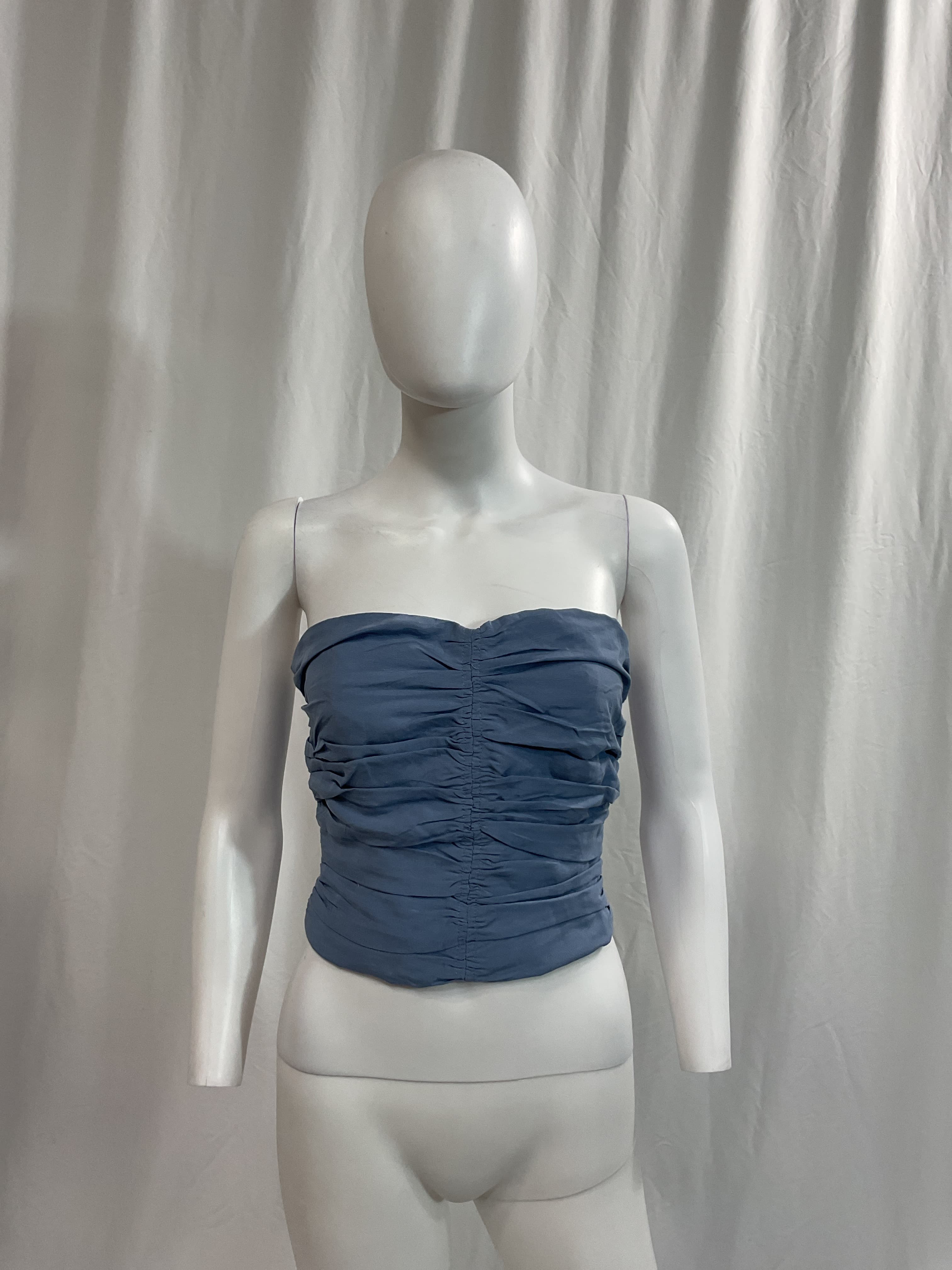 Nouvelle Bustier In Blue Haze - Image 3