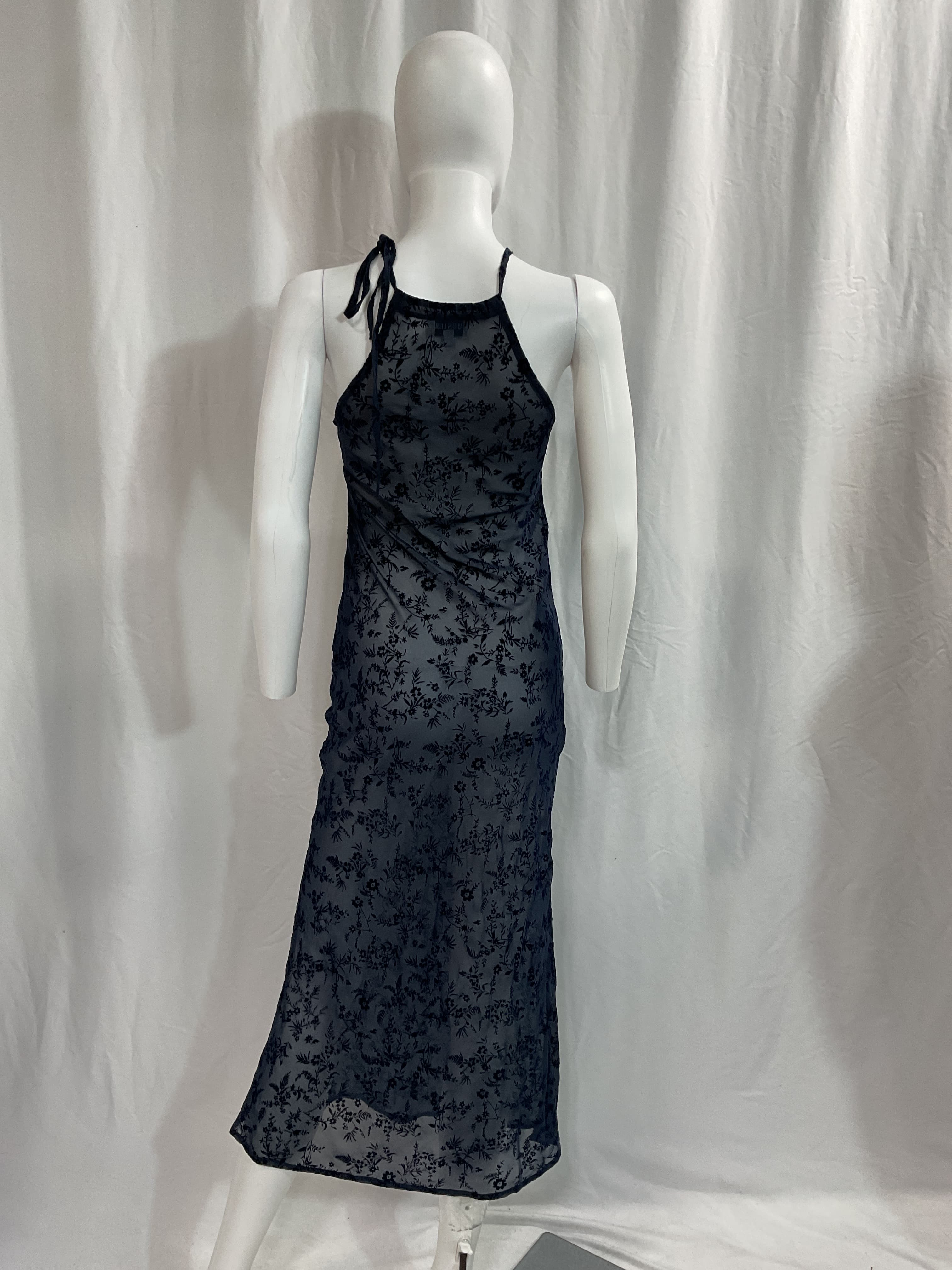 Folegandros Dress In Navy - Image 4