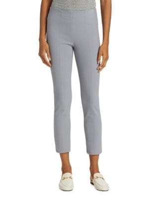 Cropped Stretch-Fit Leggings - Image 1