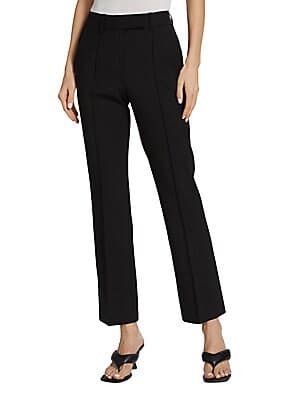 Pin Tucked Stovepipe Pants - Image 1