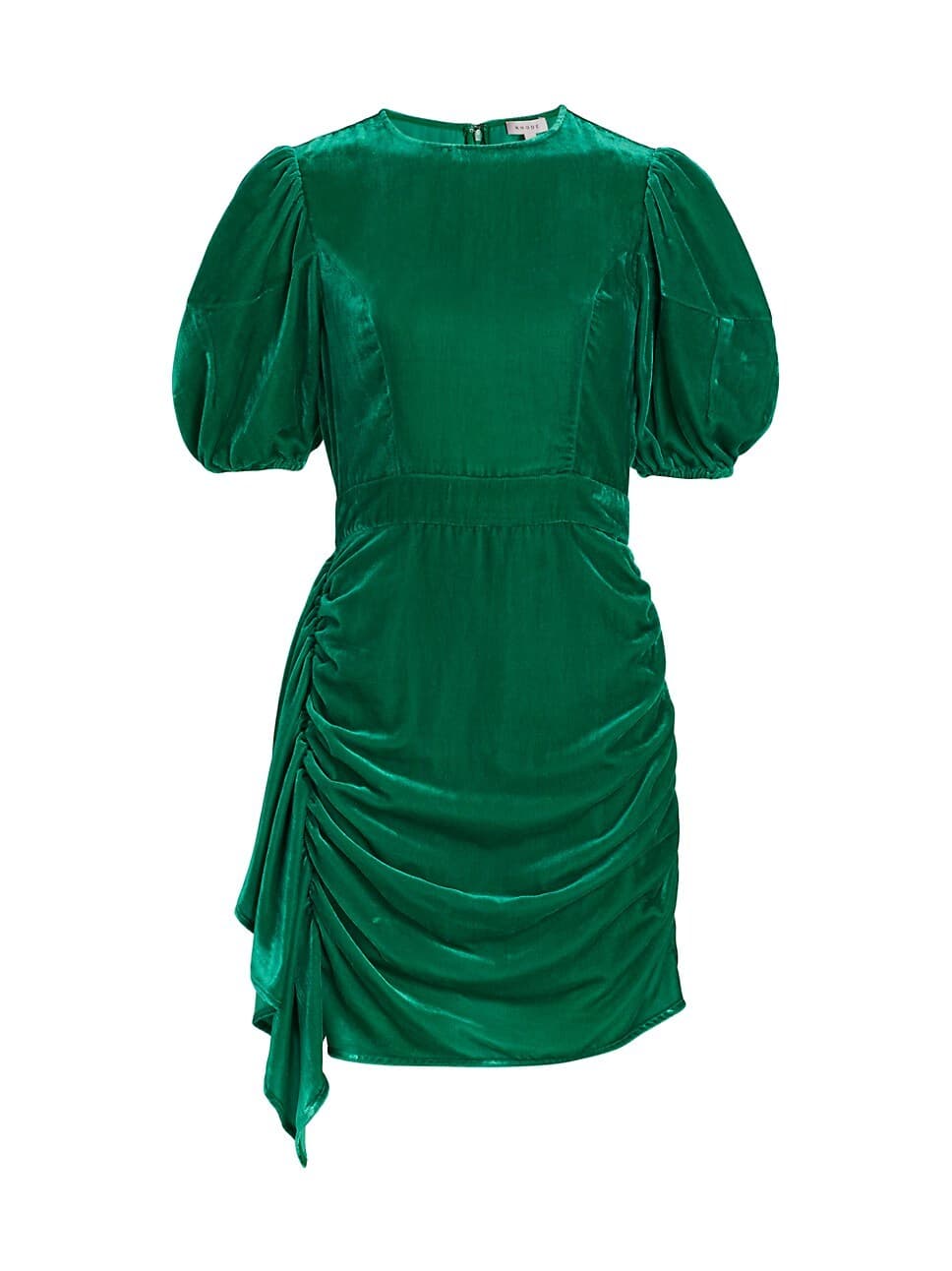 Emerald Rhode Pia Velvet Minidress - Image 1