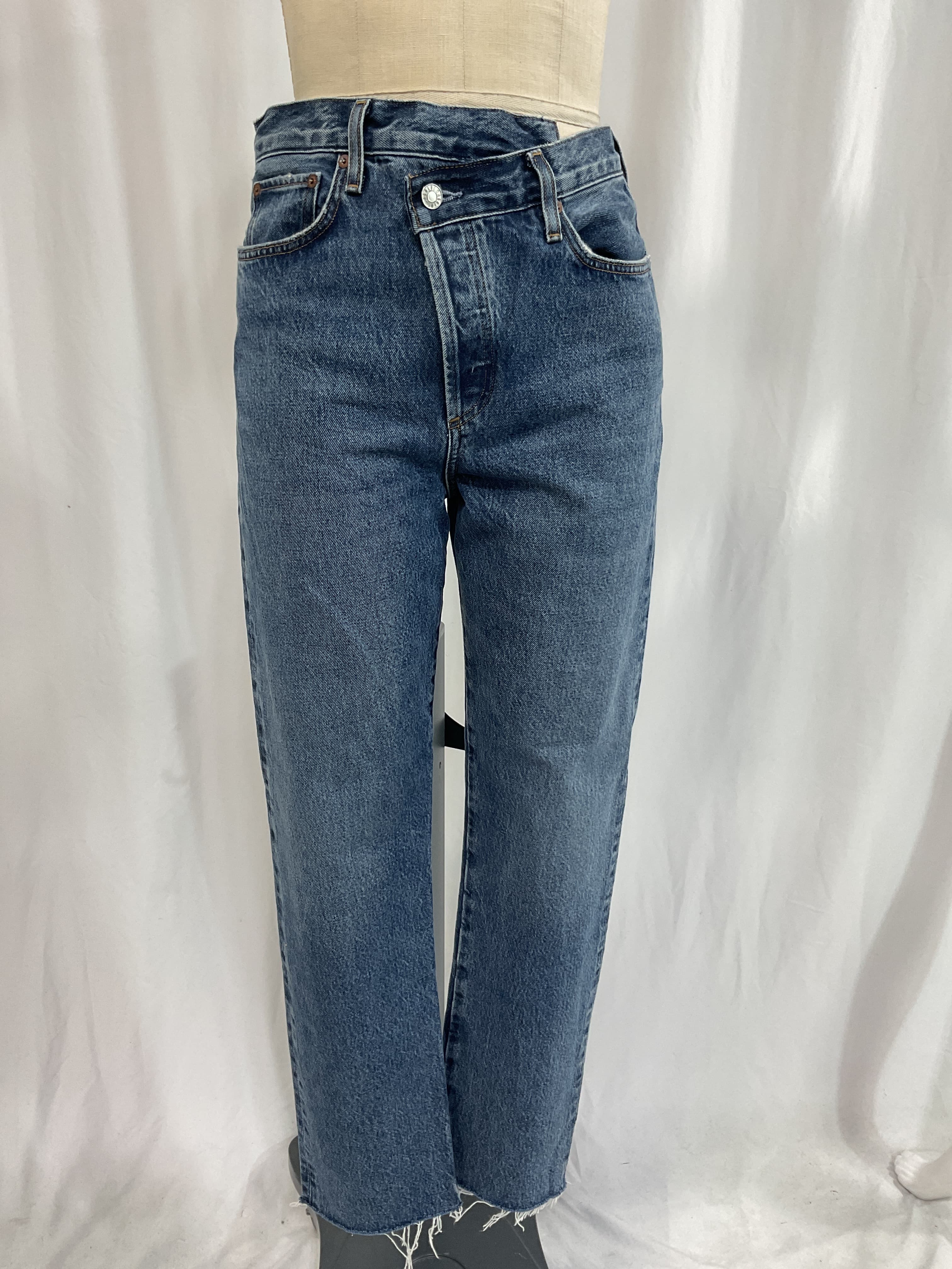 Crisscross Straight Jeans - Image 2