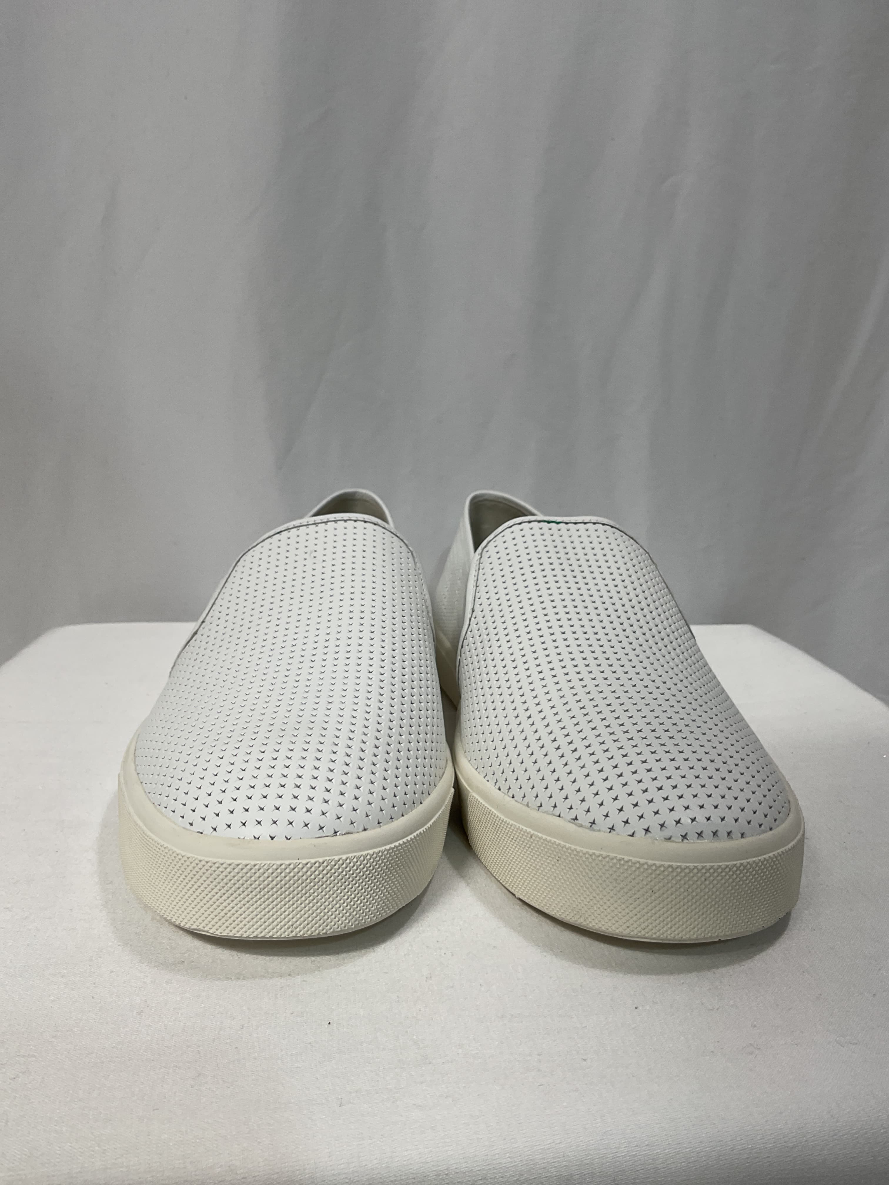 Blair Crosshatched Leather Slip-On Sneakers - Image 3