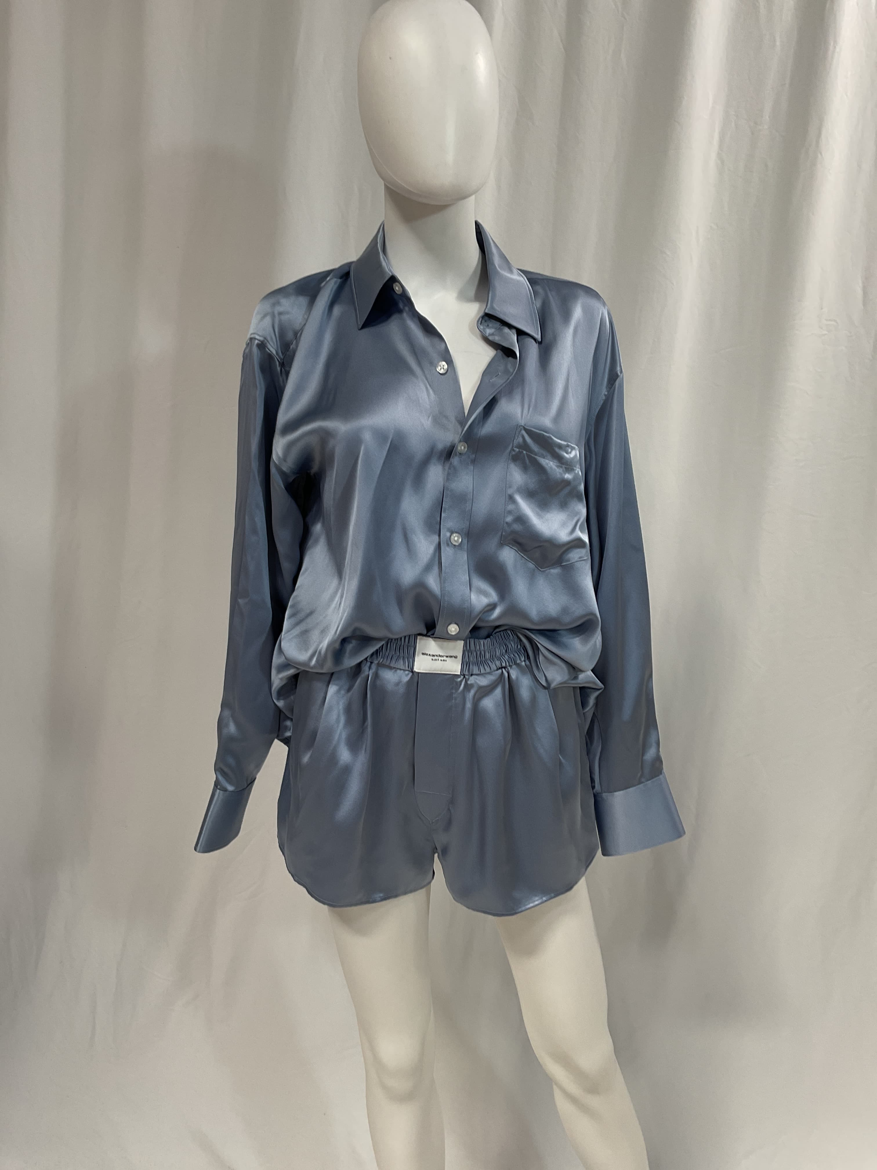 Button Up Boxer Short Romper - Image 2