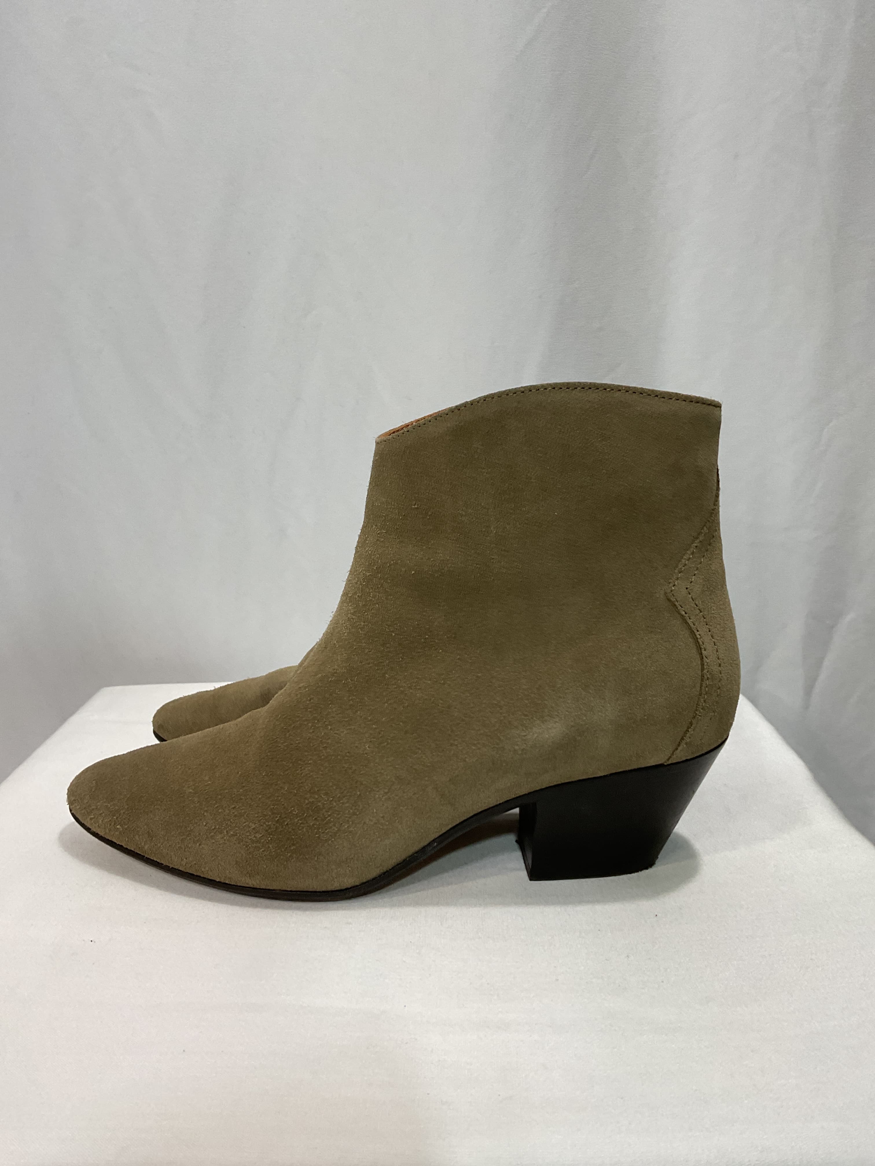 Taupe Dacken Ankle Boots - Image 3