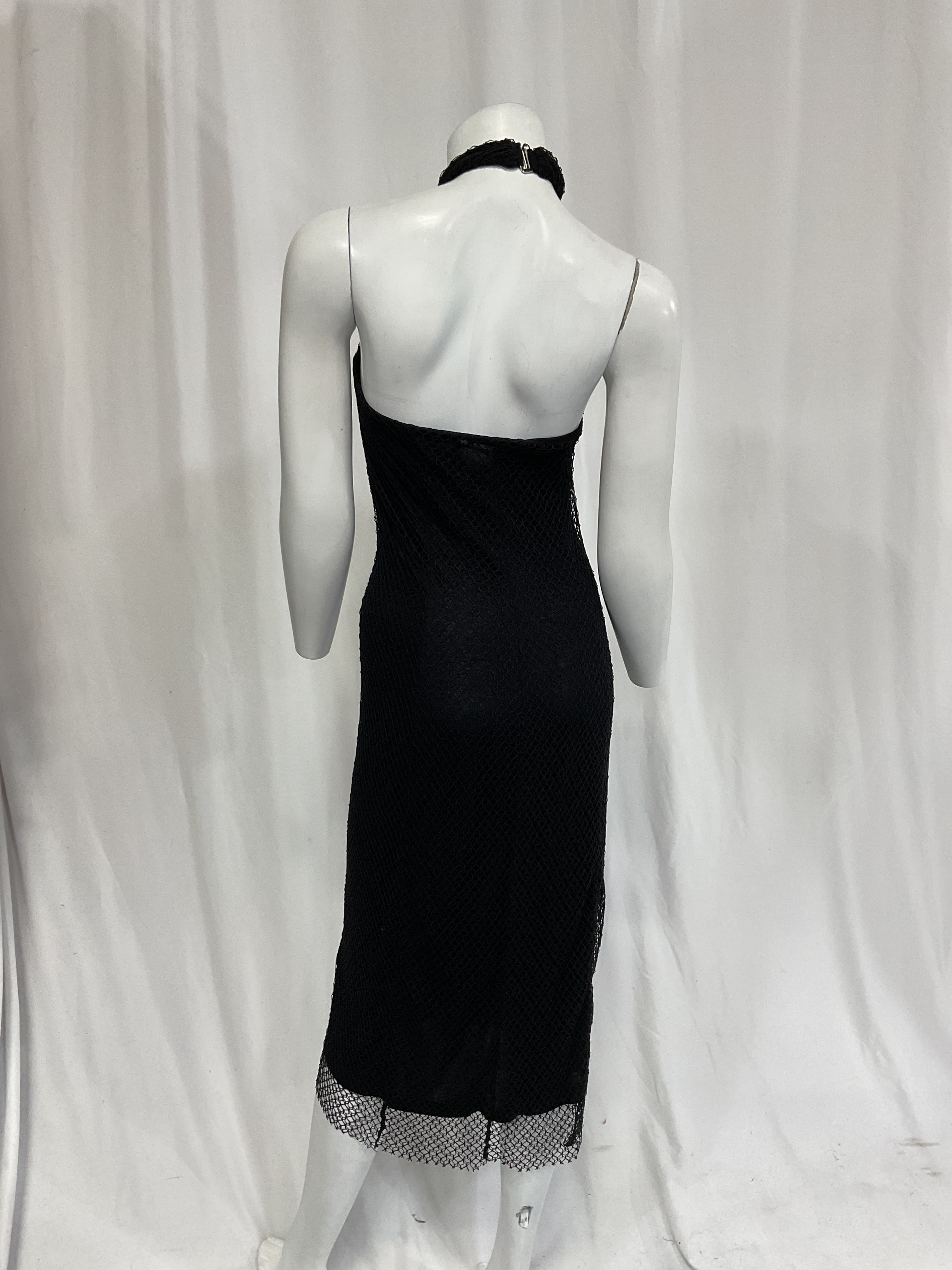 Halter Mesh Dress - Image 2