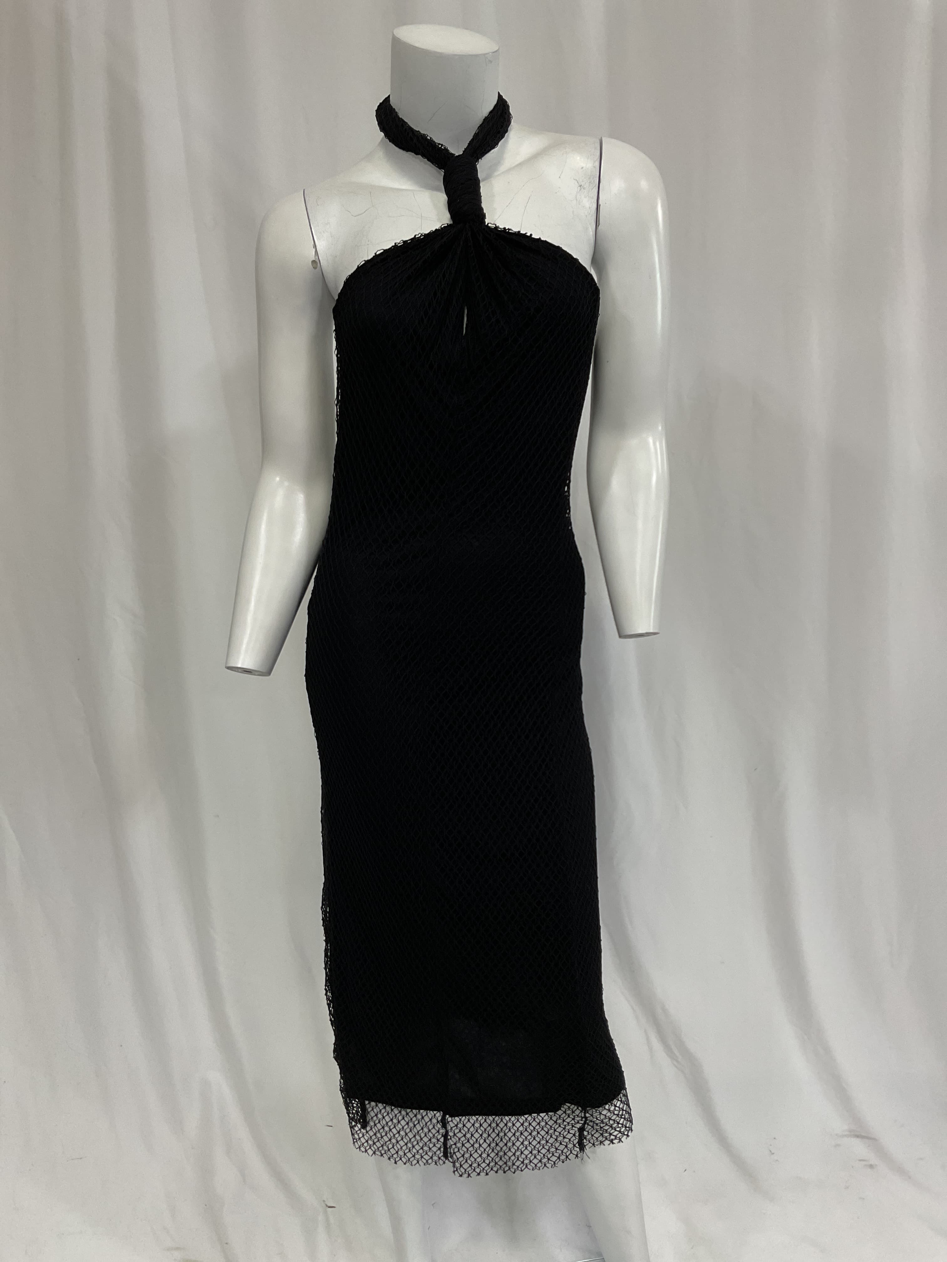 Halter Mesh Dress - Image 3
