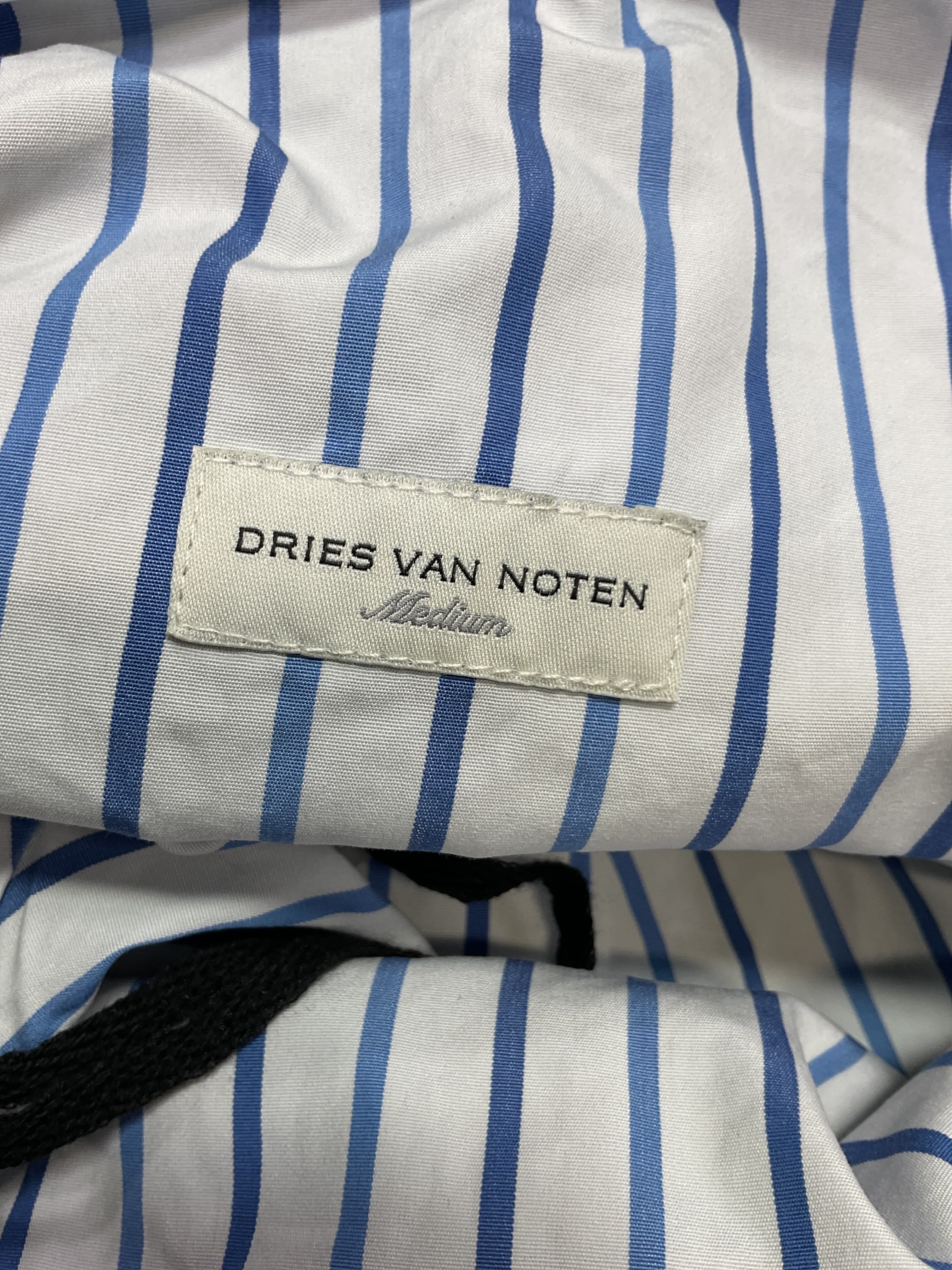 Twisted Striped Cotton-Poplin And Draped Cotton-Jersey T-Shirt - Image 3