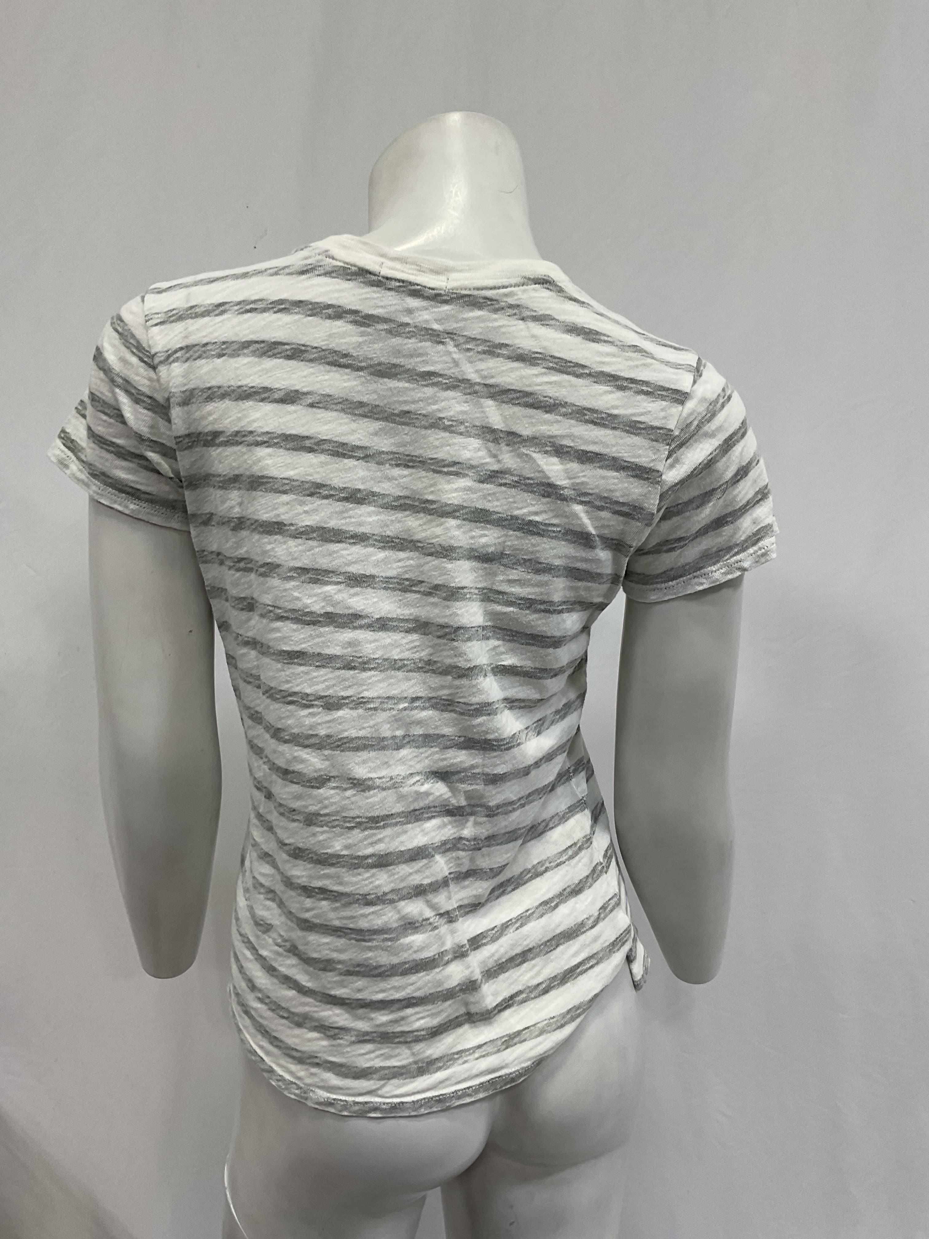 Striped Cotton T-Shirt - Image 4