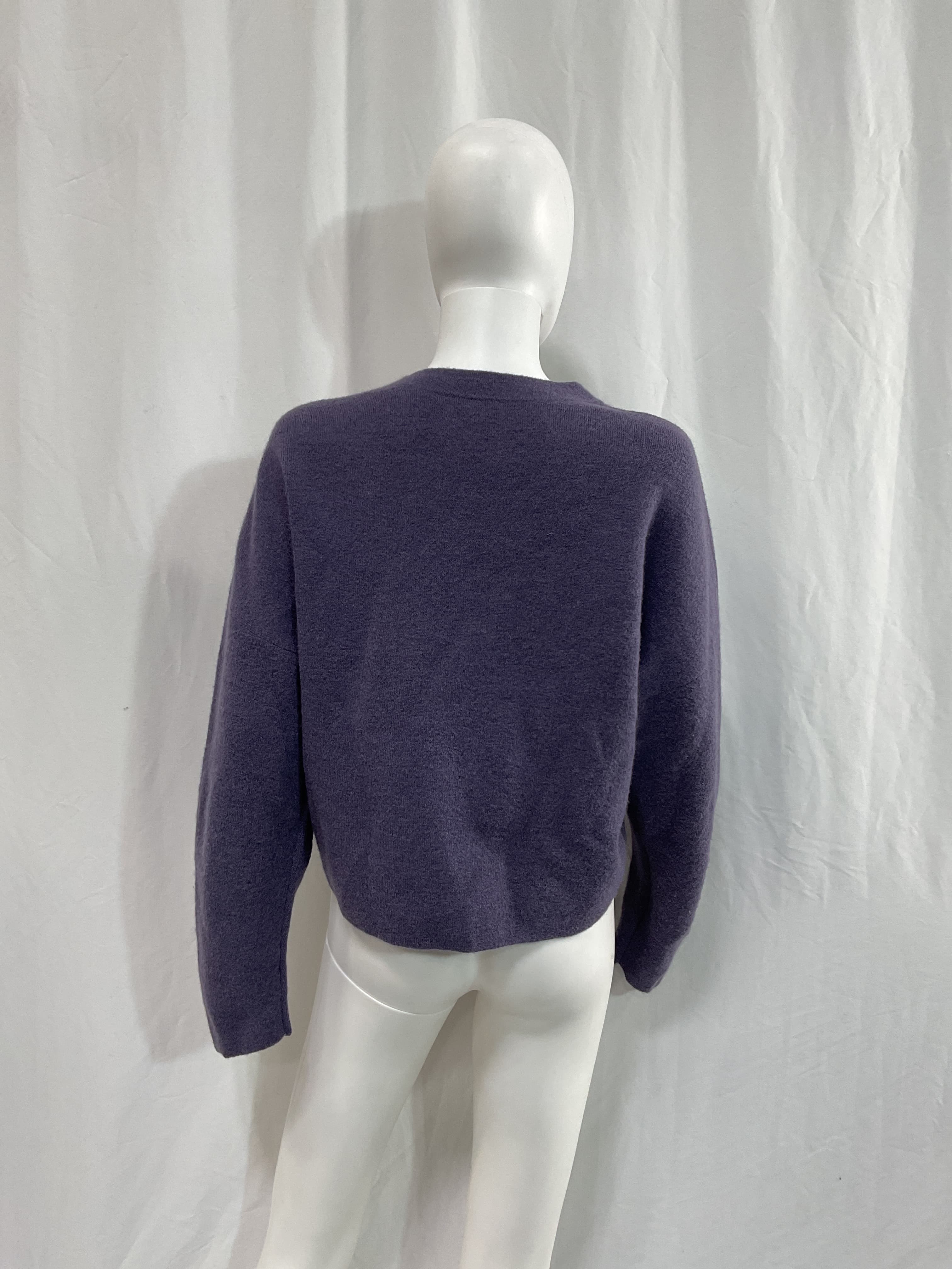 Blouson Sleeve Wool & Alpaca Blend Sweater - Image 4
