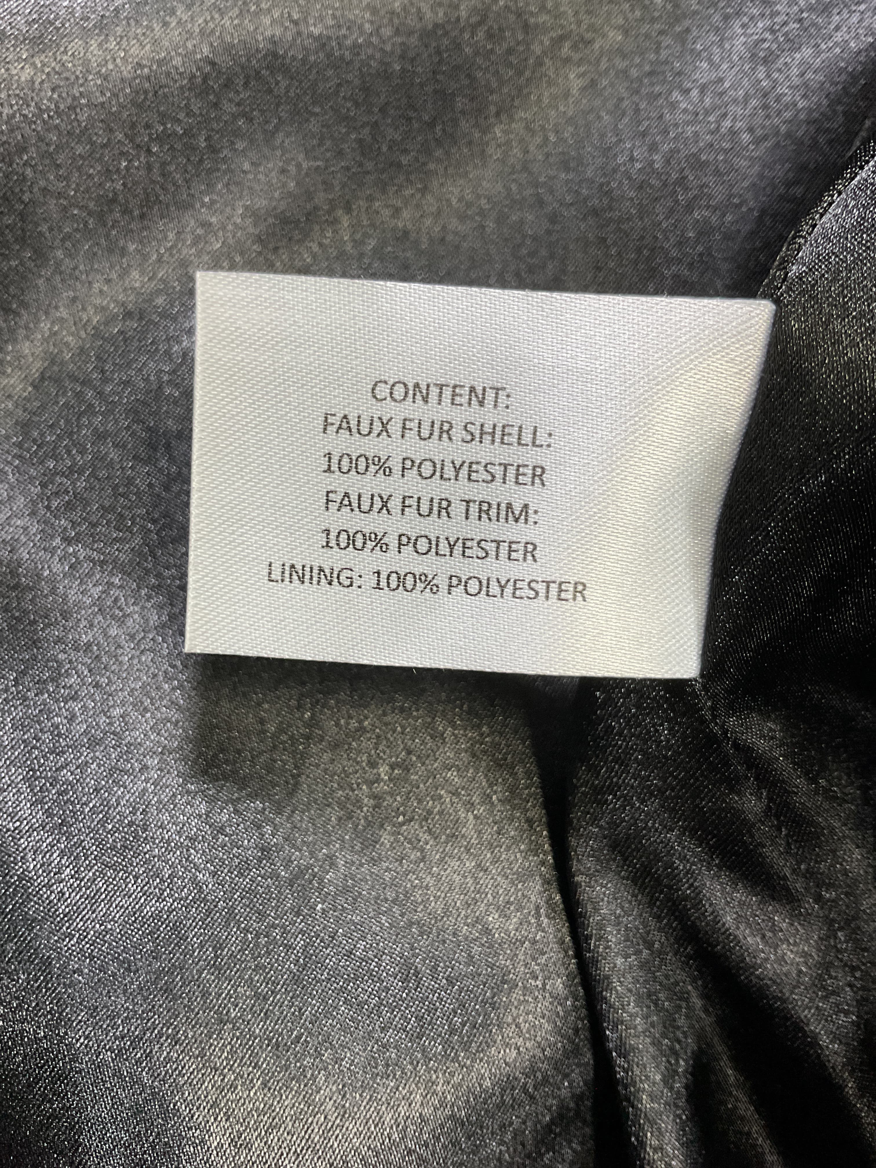 Grooved Faux Fur Hooded Jacket - Image 3