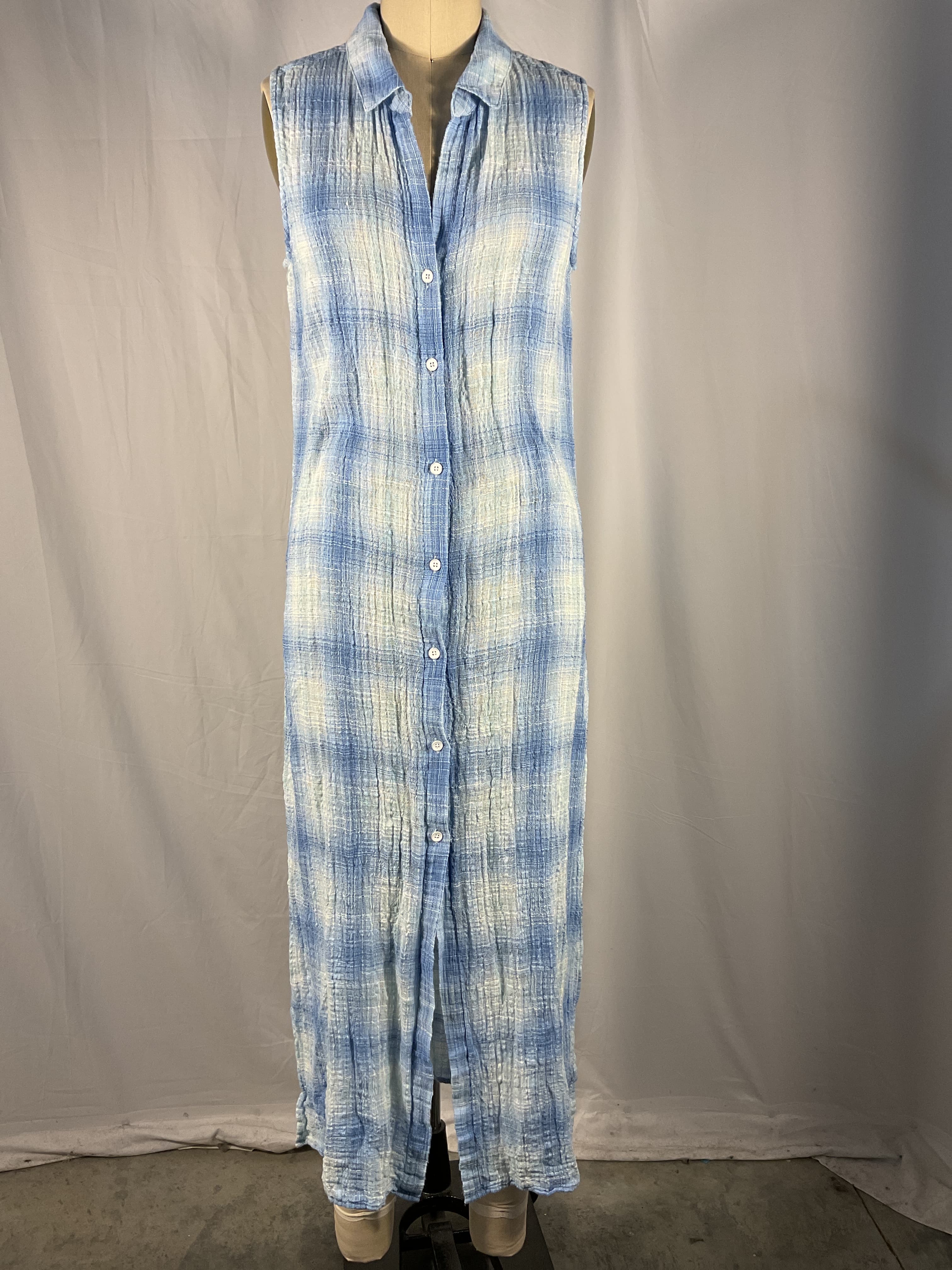Sleeveless Duster Dress - Image 3