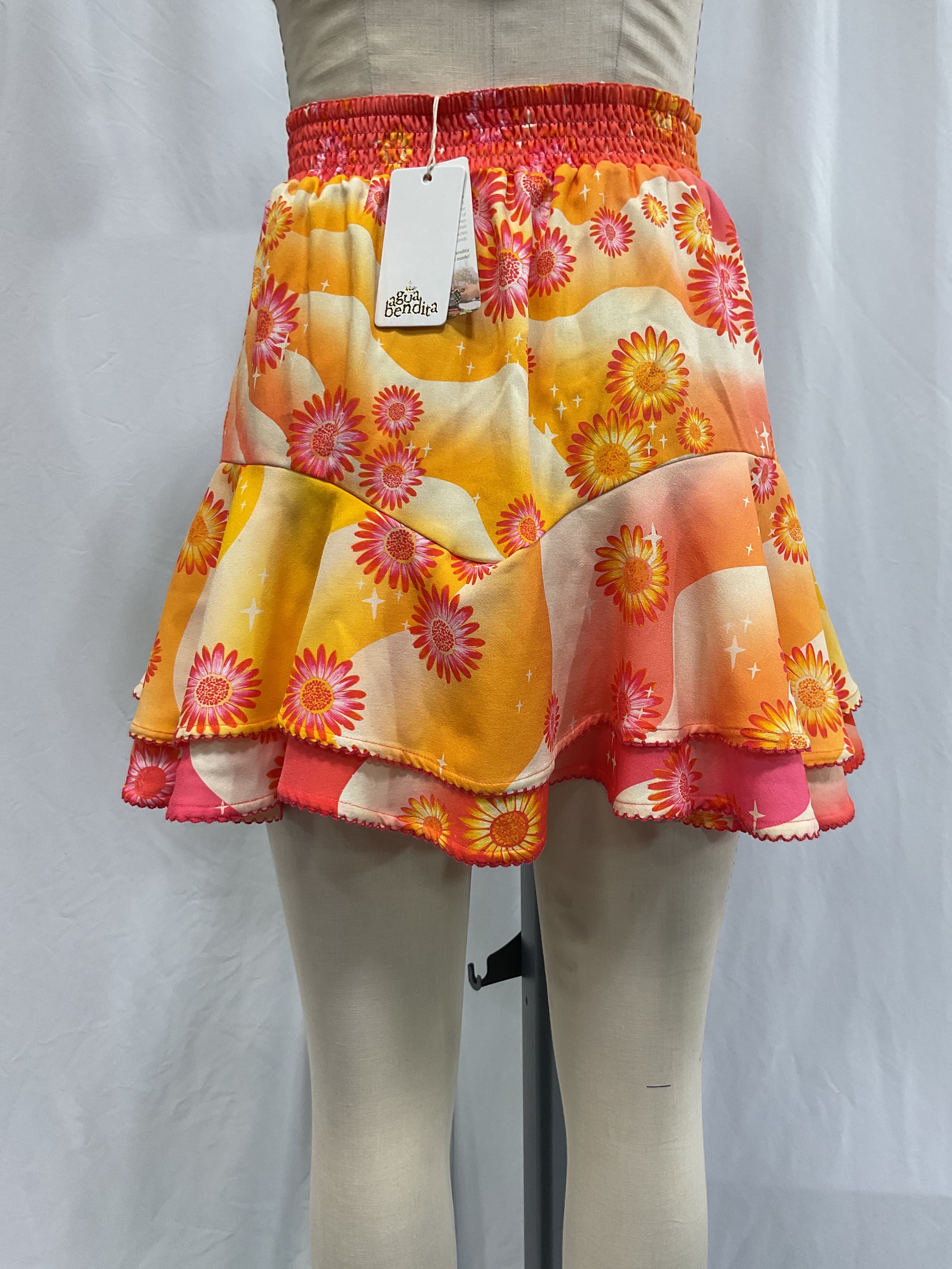 Agua Bendita X Revolve Nixi Mini Skirt In Solaris Multi - Image 2