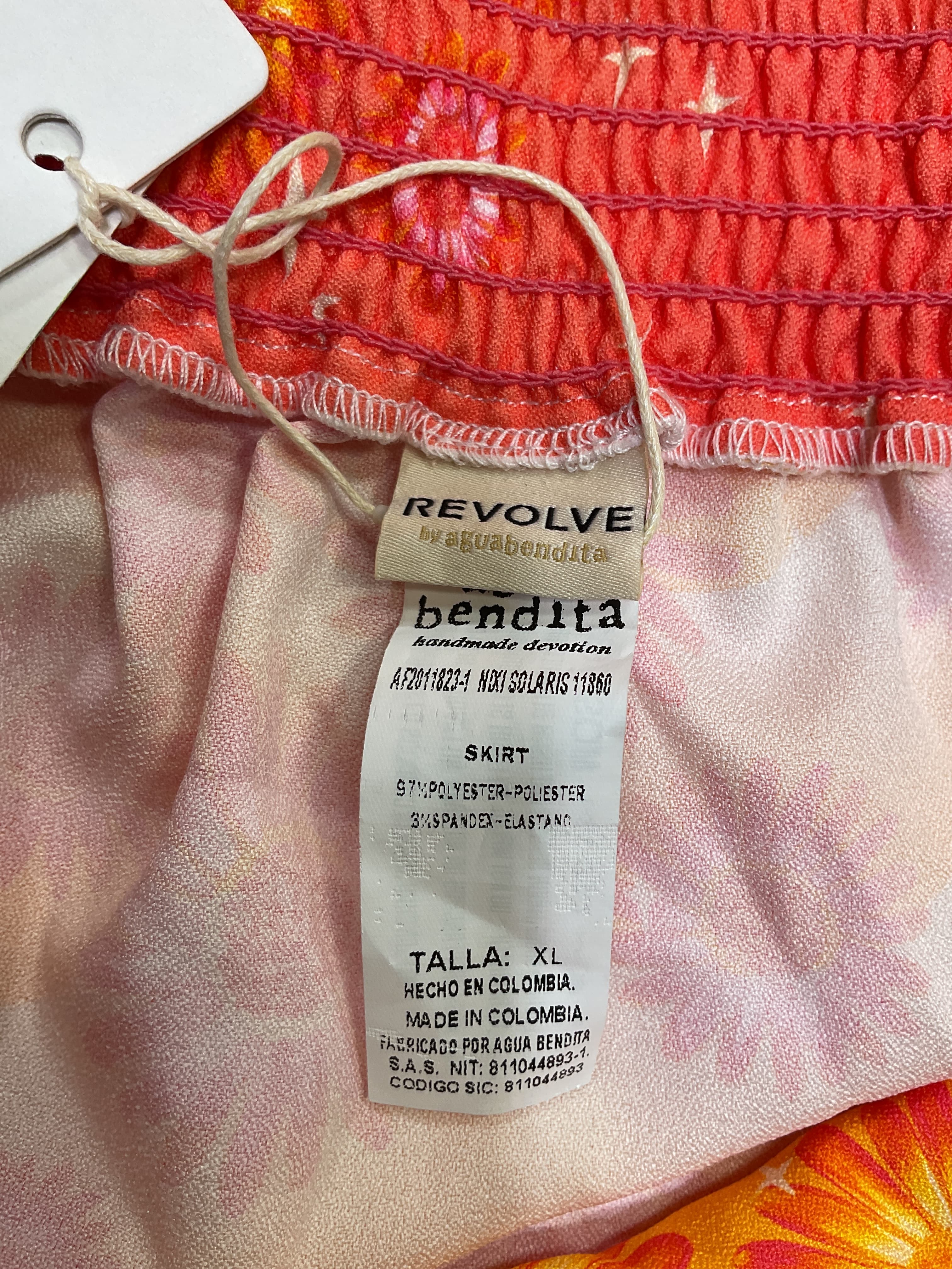 Agua Bendita X Revolve Nixi Mini Skirt In Solaris Multi - Image 3