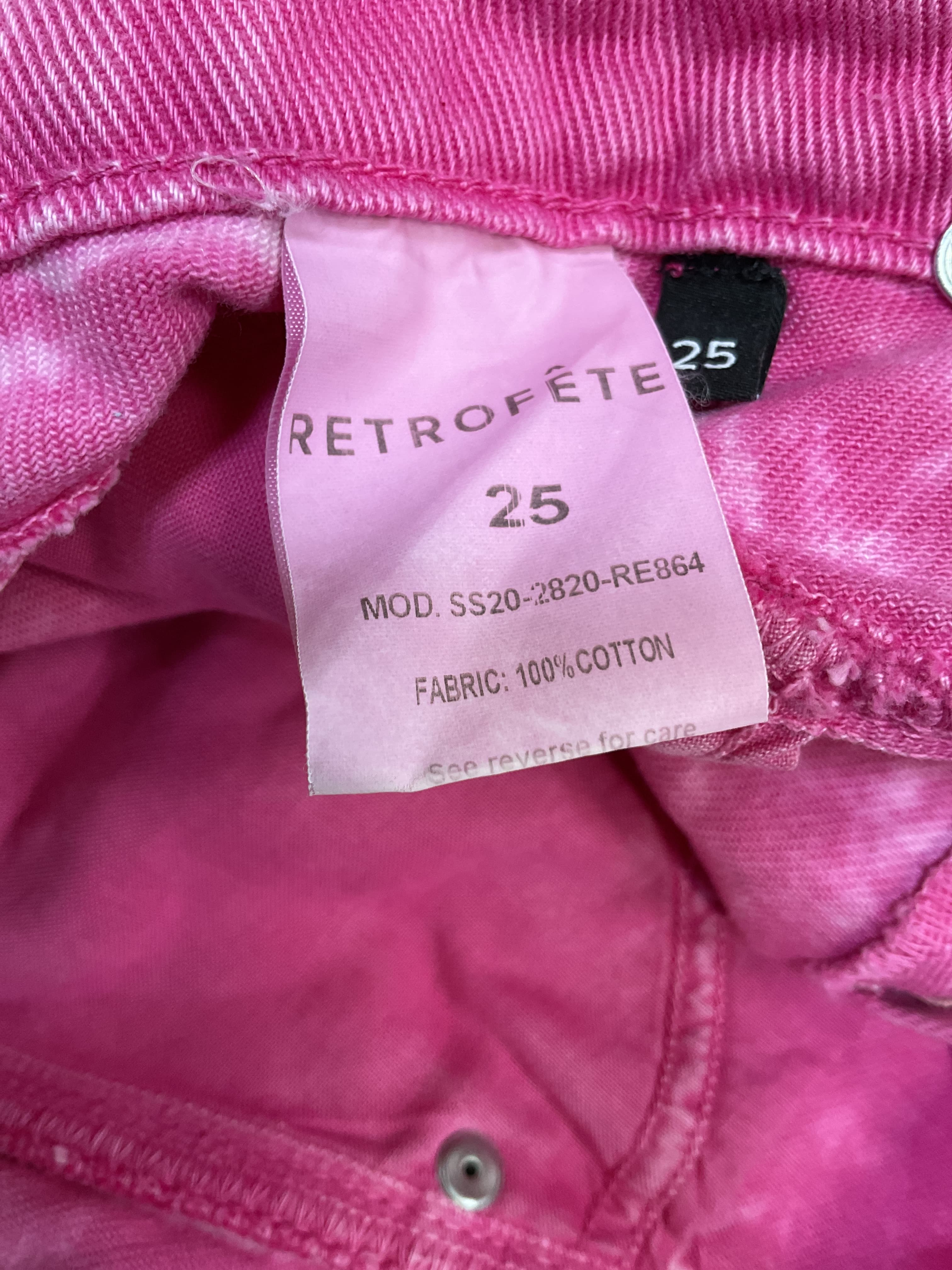 Tessa Shorts In Vintage Pink - Image 2