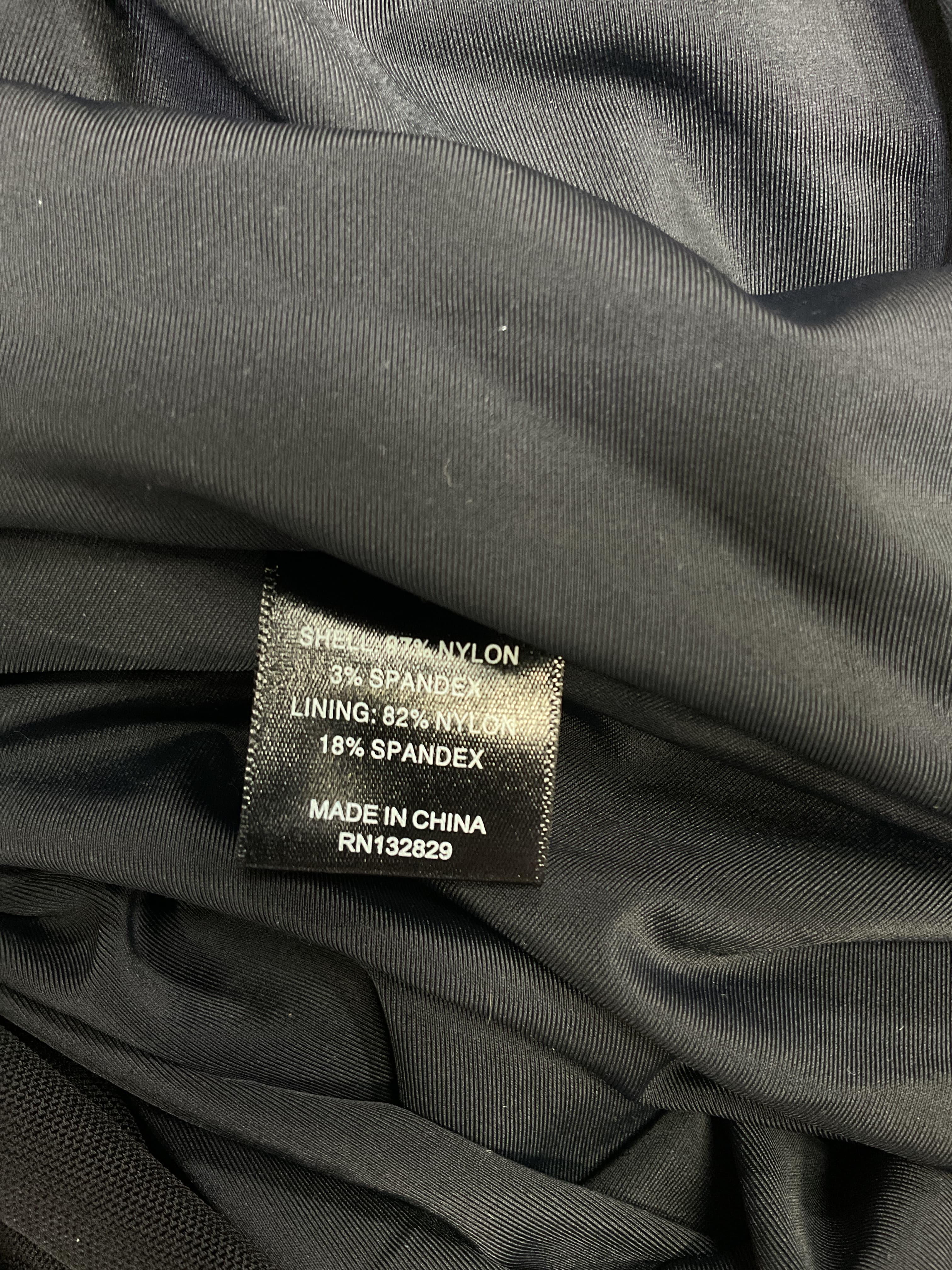 Mila Embellished Mini Dress In Black - Image 3