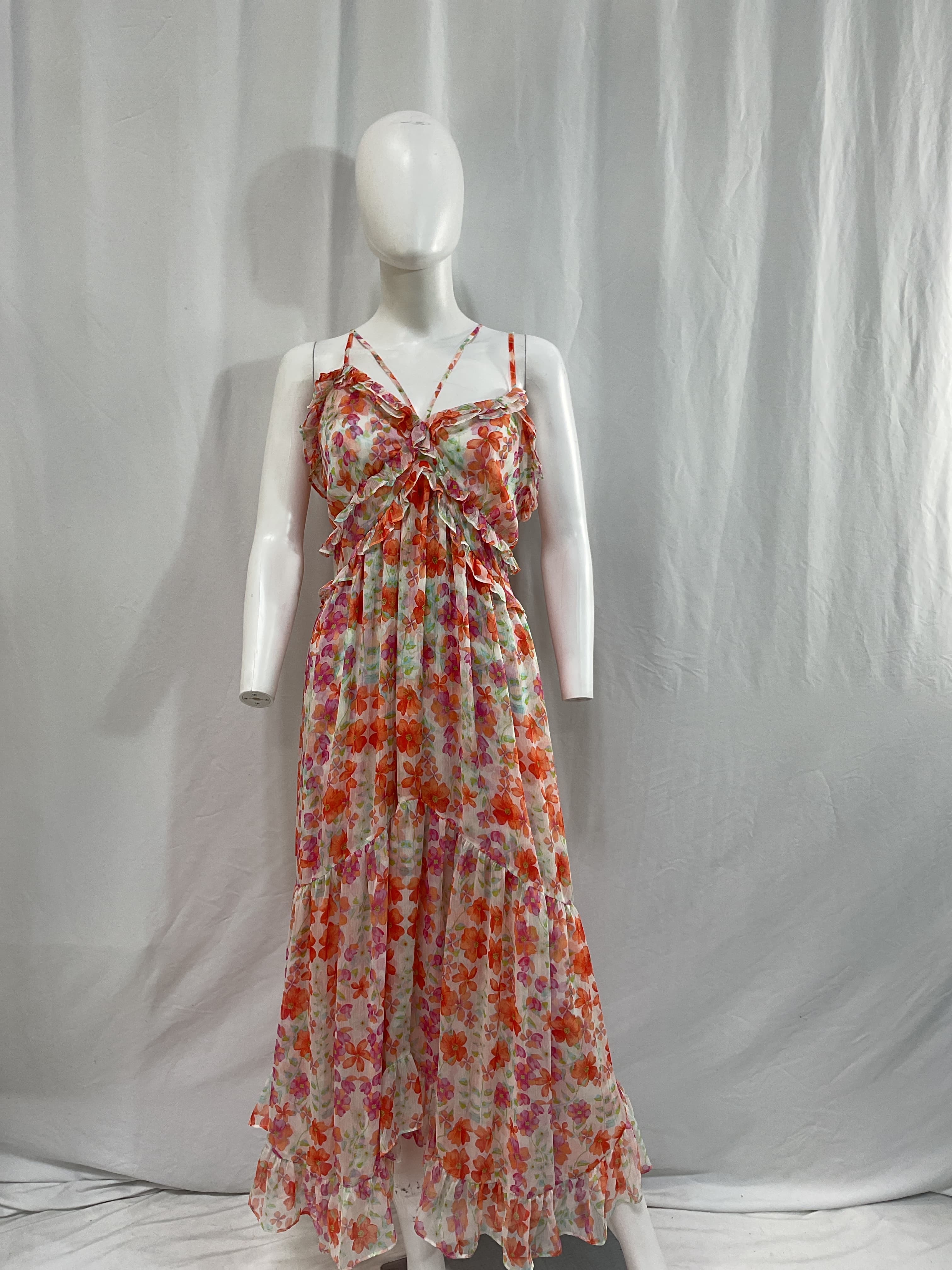 Adrienne Dress In Cora Flora - Image 3